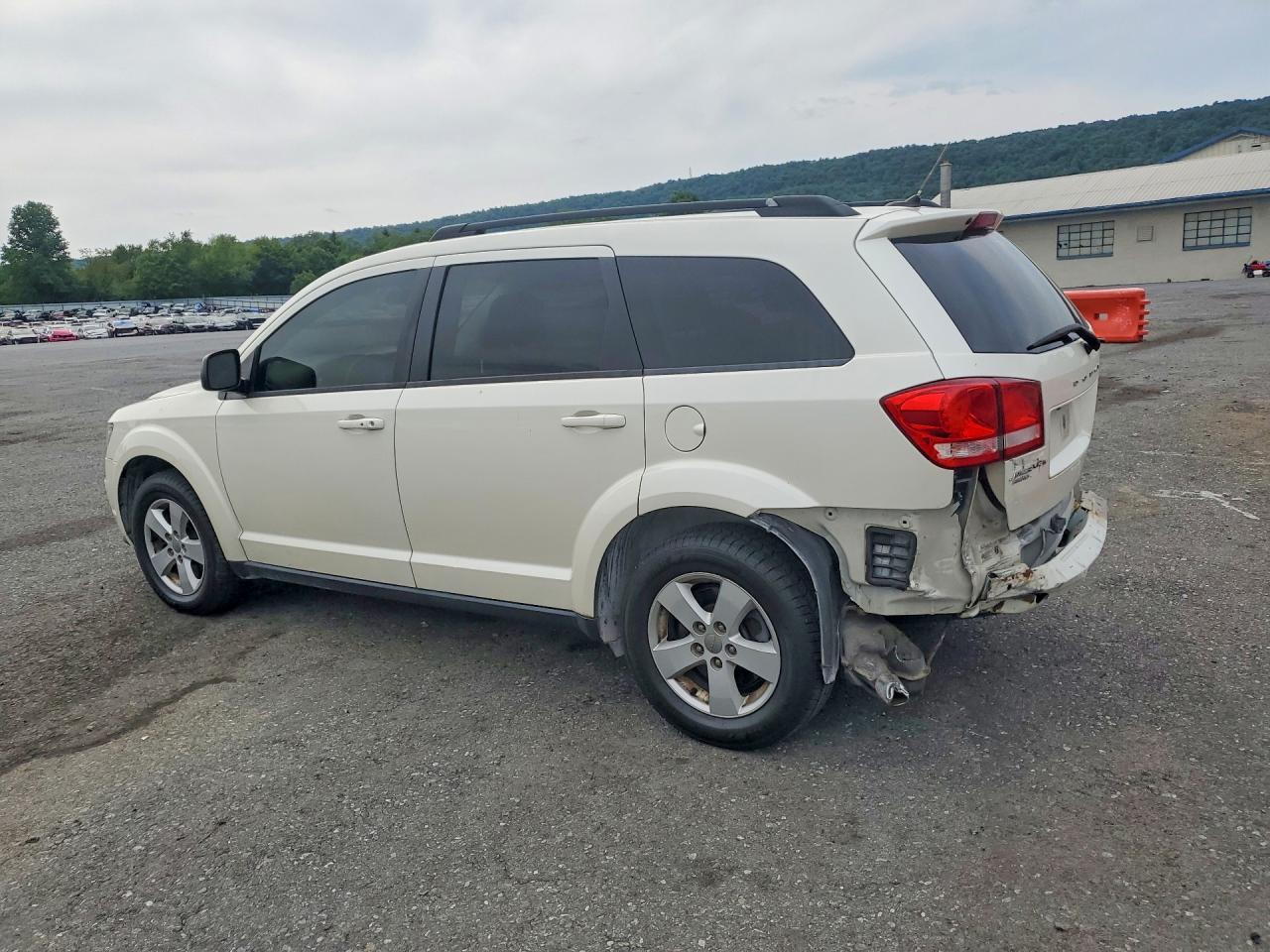 2014 Dodge Journey Se Белый vin: 3C4PDDAG2ET208980