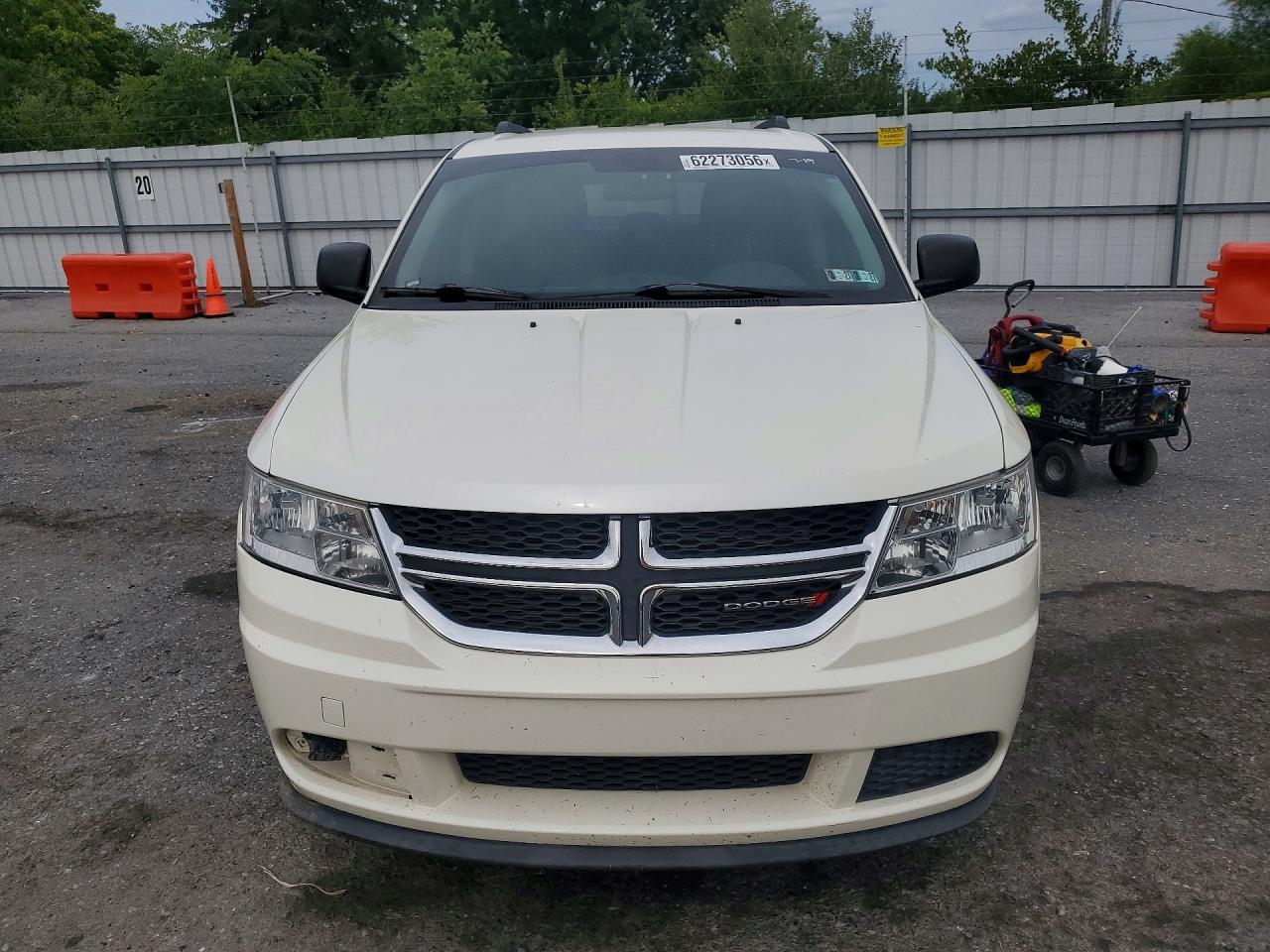 2014 Dodge Journey Se Белый vin: 3C4PDDAG2ET208980