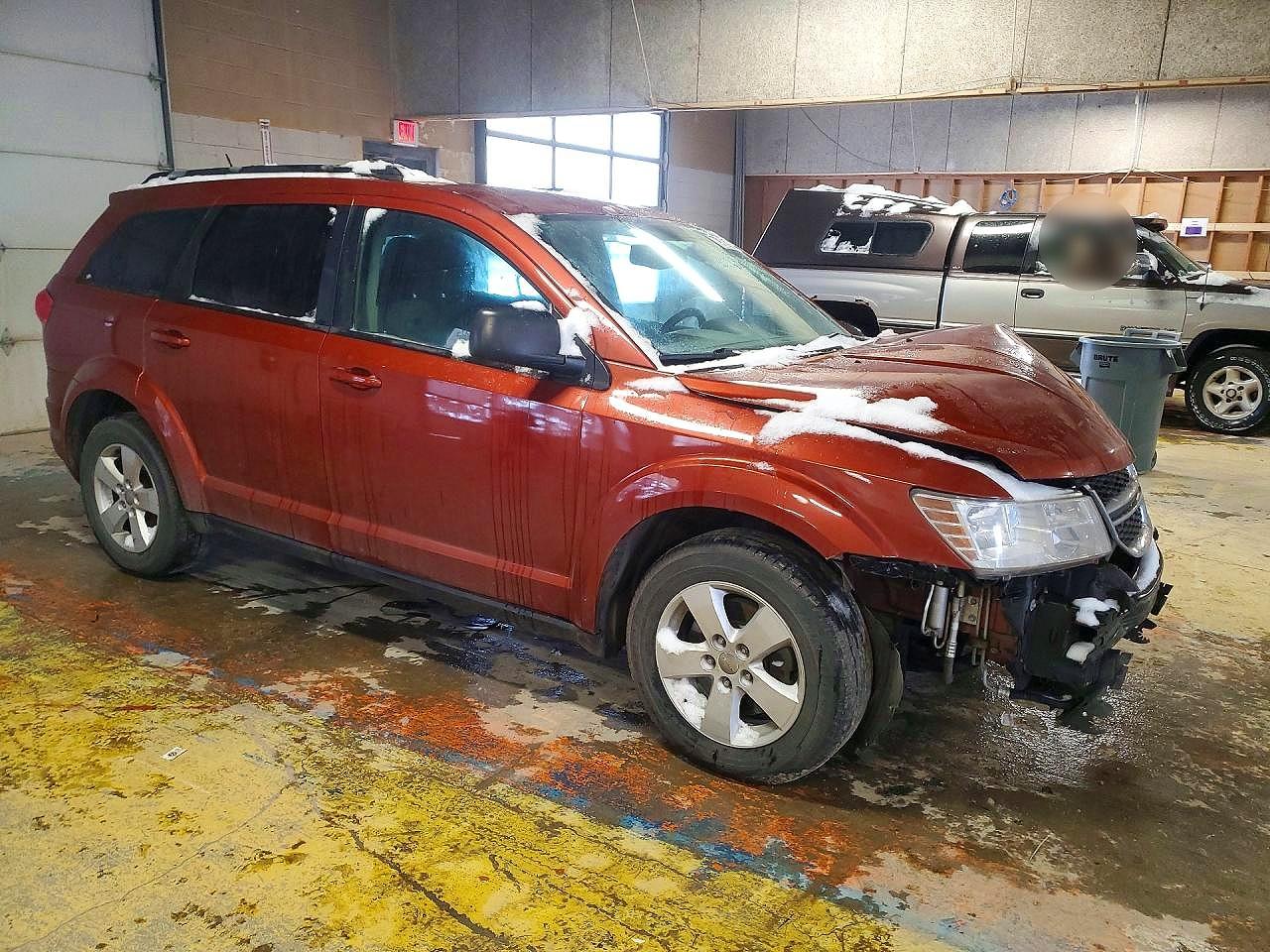 2014 Dodge Journey Se Orange vin: 3C4PDDAG2ET246628