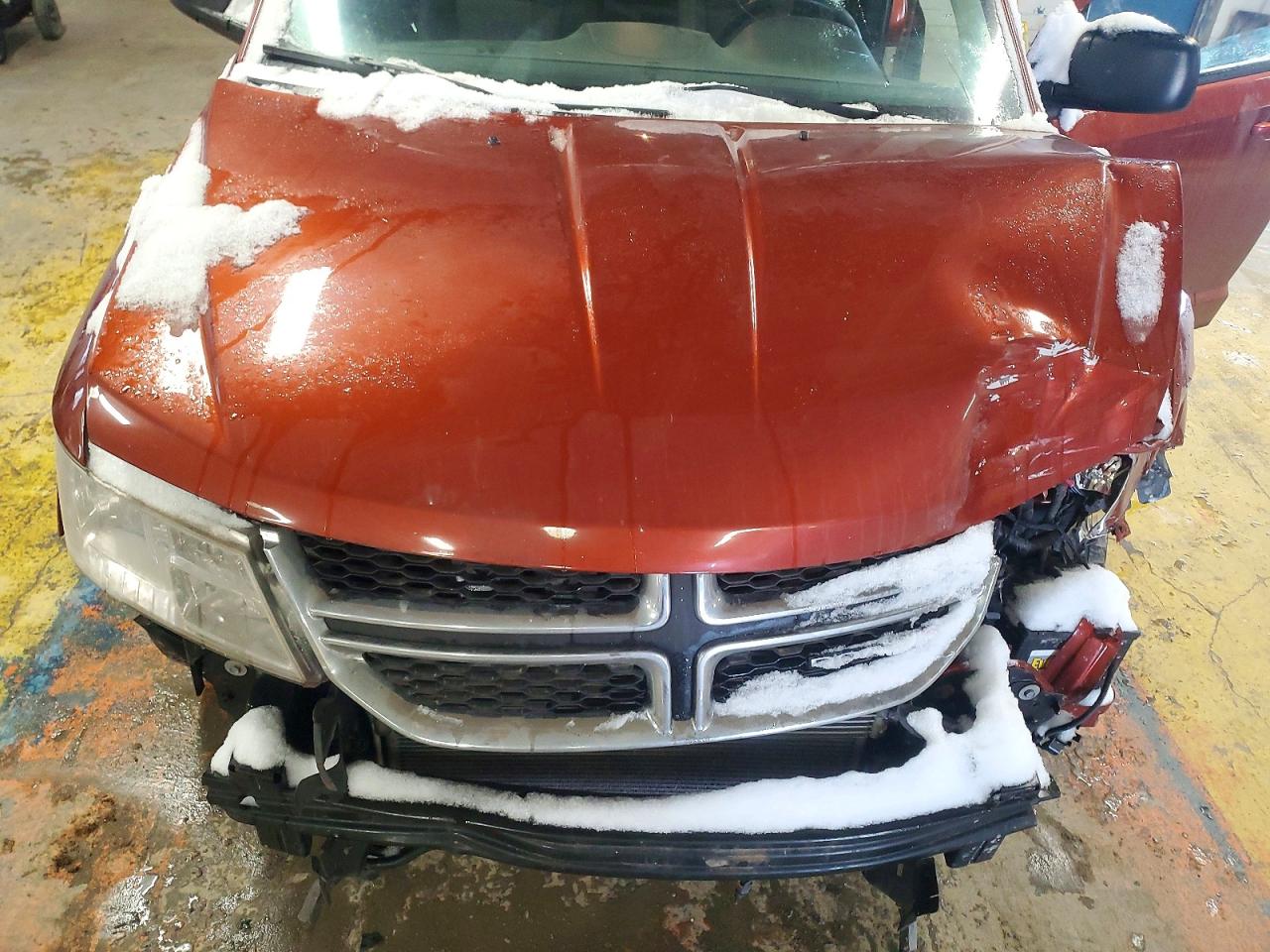 2014 Dodge Journey Se Orange vin: 3C4PDDAG2ET246628
