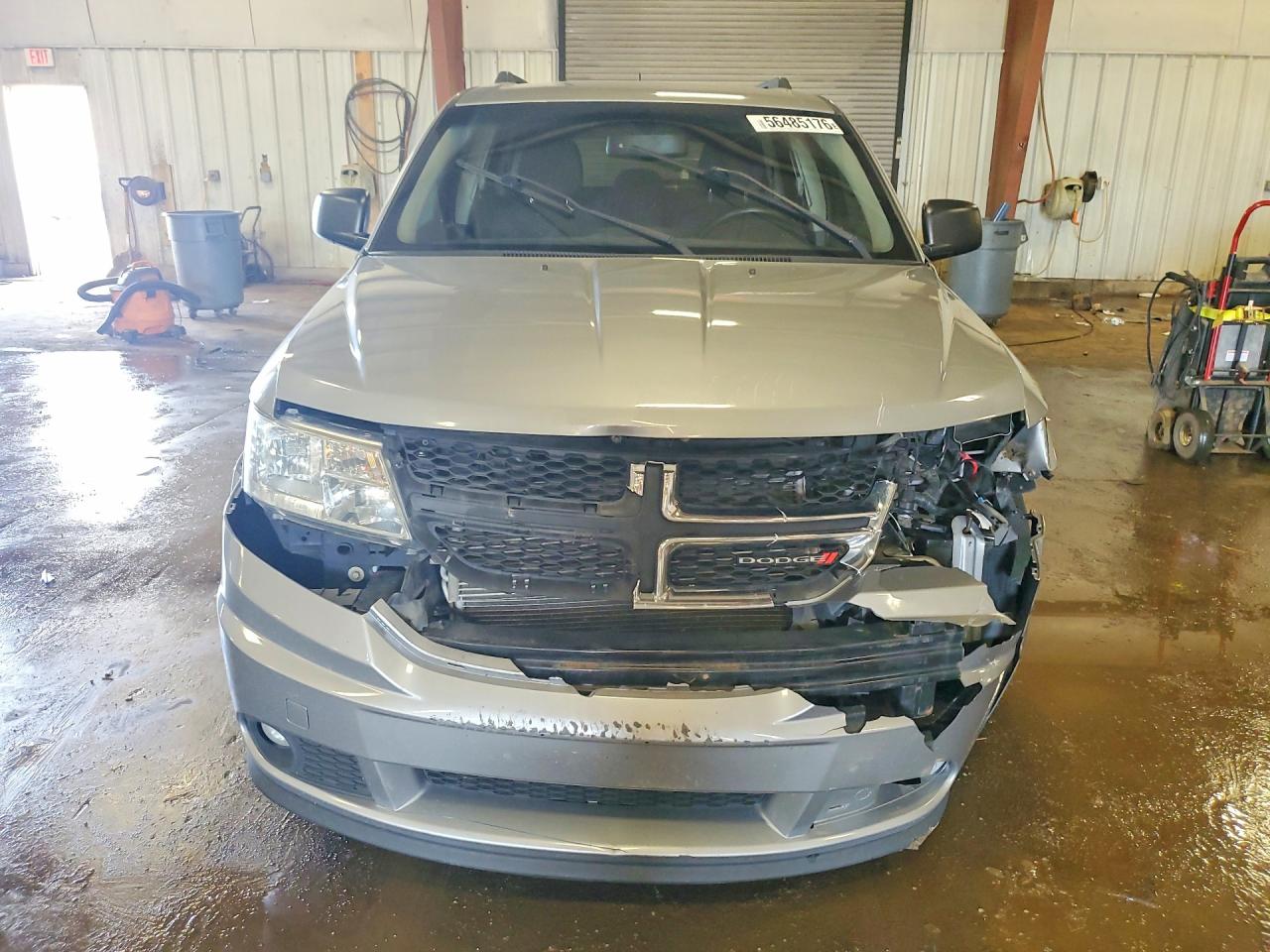 2015 Dodge Journey Se Silver vin: 3C4PDDAG2FT634363