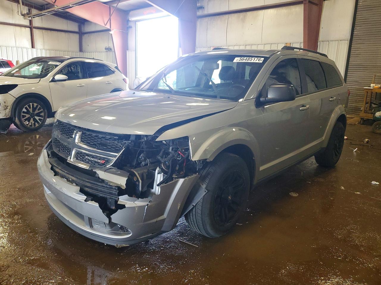 2015 Dodge Journey Se Silver vin: 3C4PDDAG2FT634363