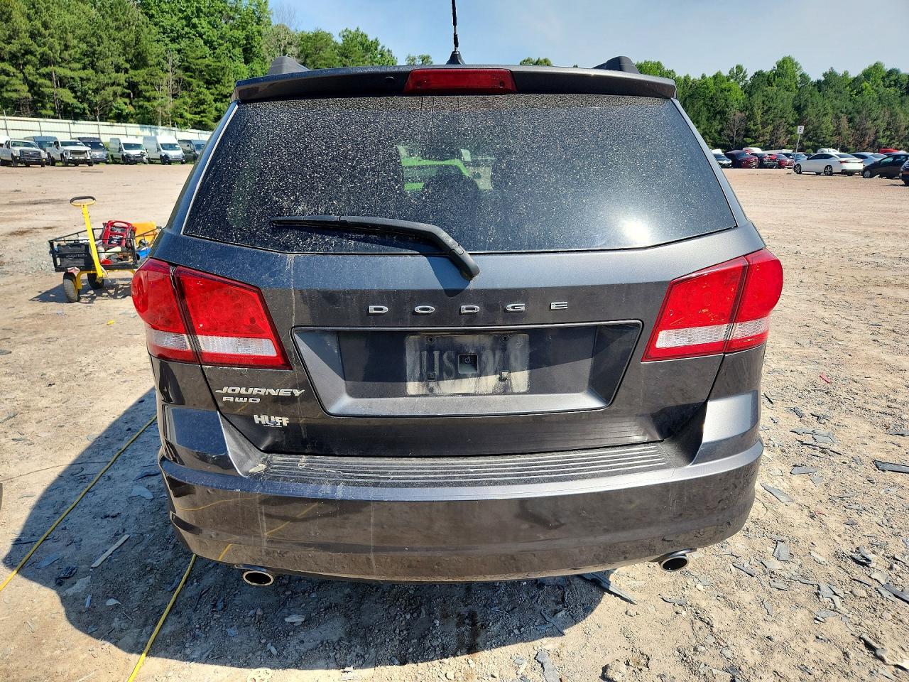 2015 Dodge Journey Se Gray vin: 3C4PDDAG2FT652698