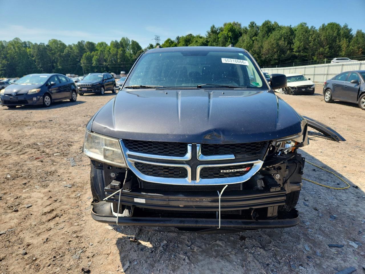 2015 Dodge Journey Se Gray vin: 3C4PDDAG2FT652698