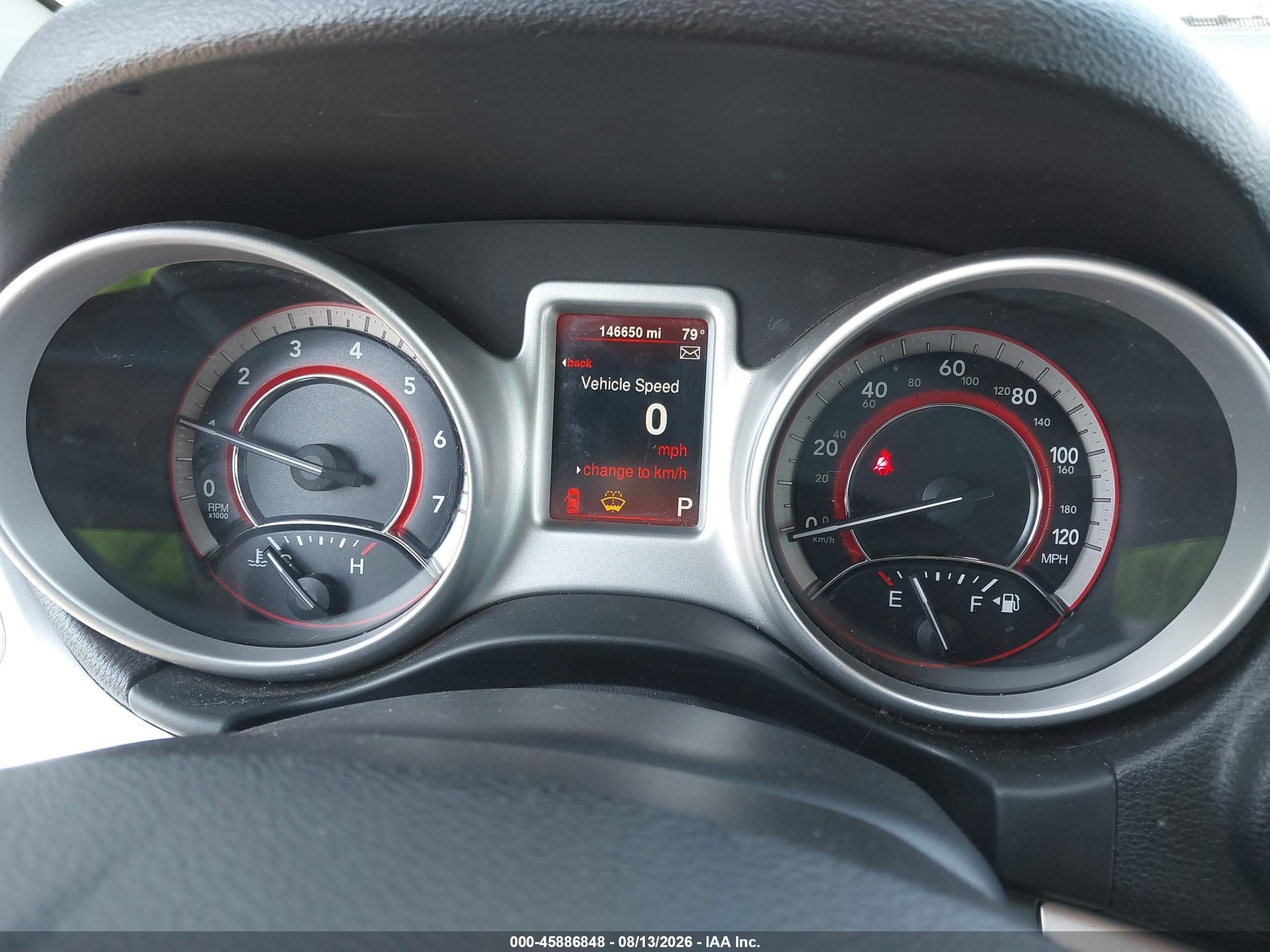 2014 Dodge Journey Se Gray vin: 3C4PDDAG3ET204825