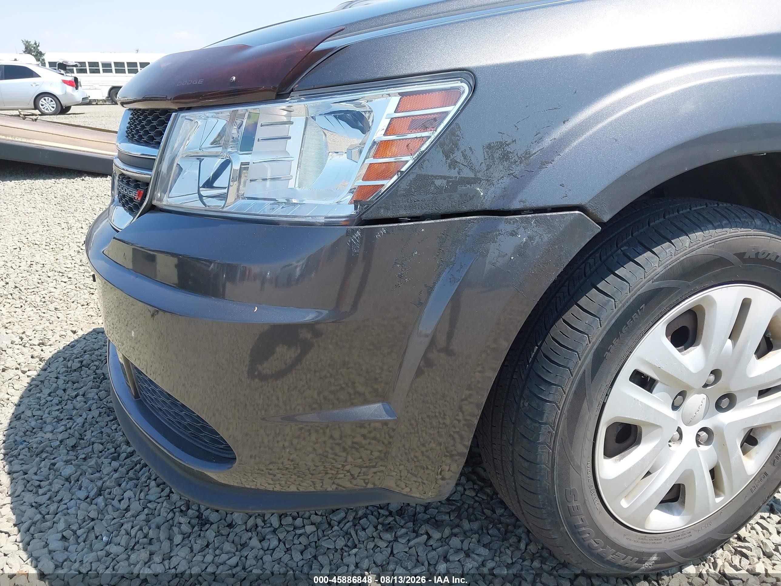 2014 Dodge Journey Se Gray vin: 3C4PDDAG3ET204825