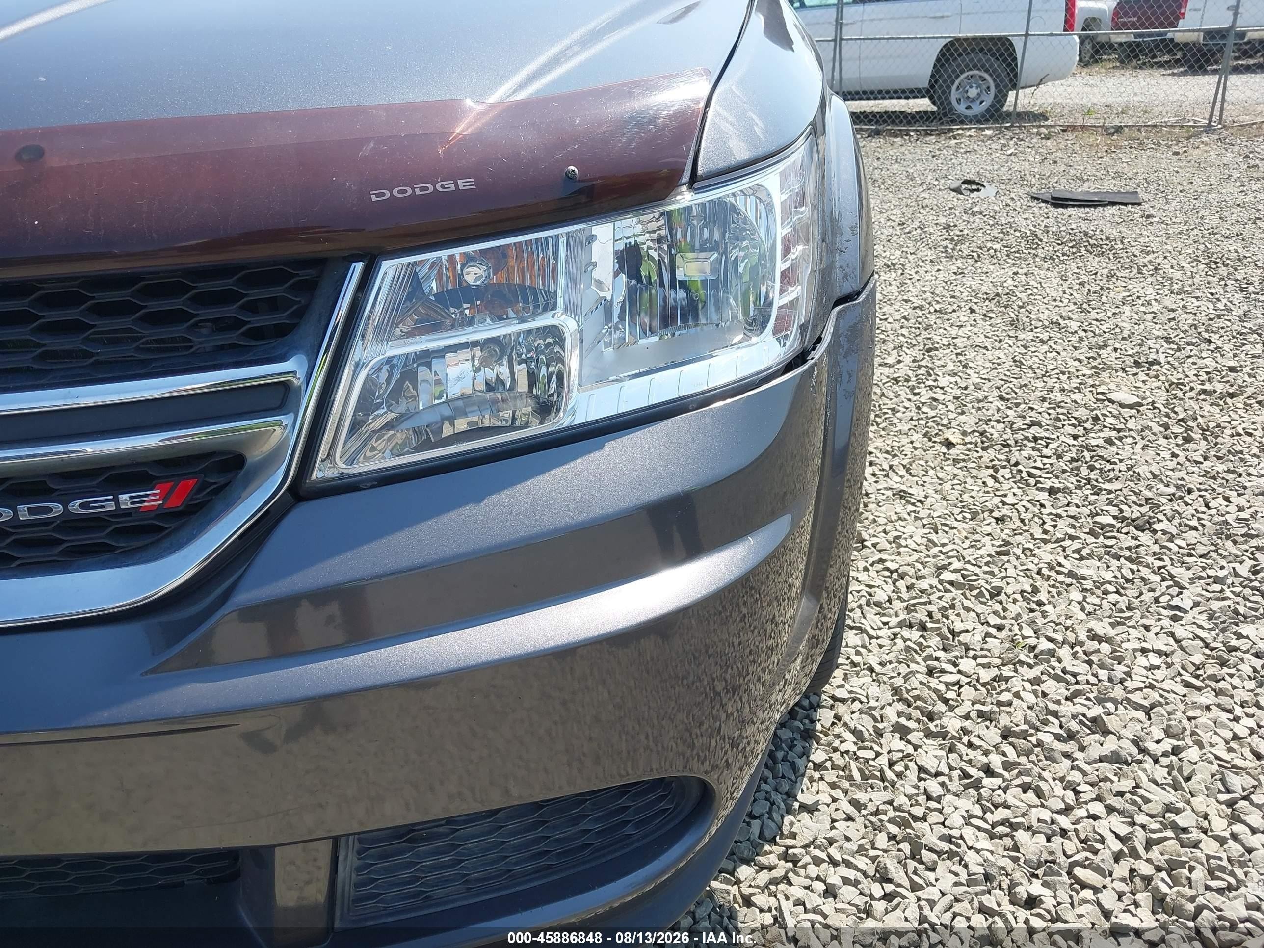 2014 Dodge Journey Se Gray vin: 3C4PDDAG3ET204825