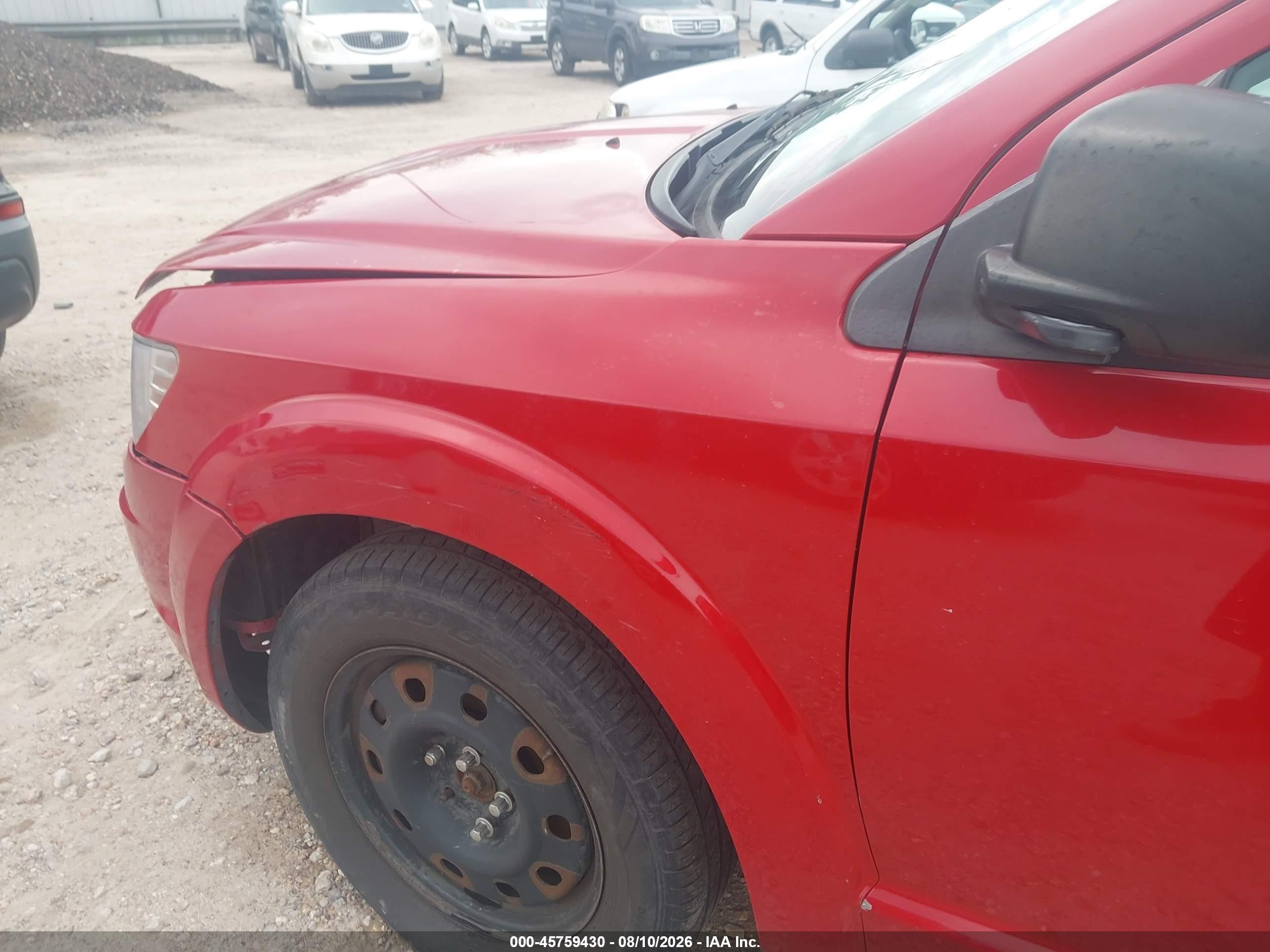 2014 Dodge Journey Se Red vin: 3C4PDDAG3ET205148