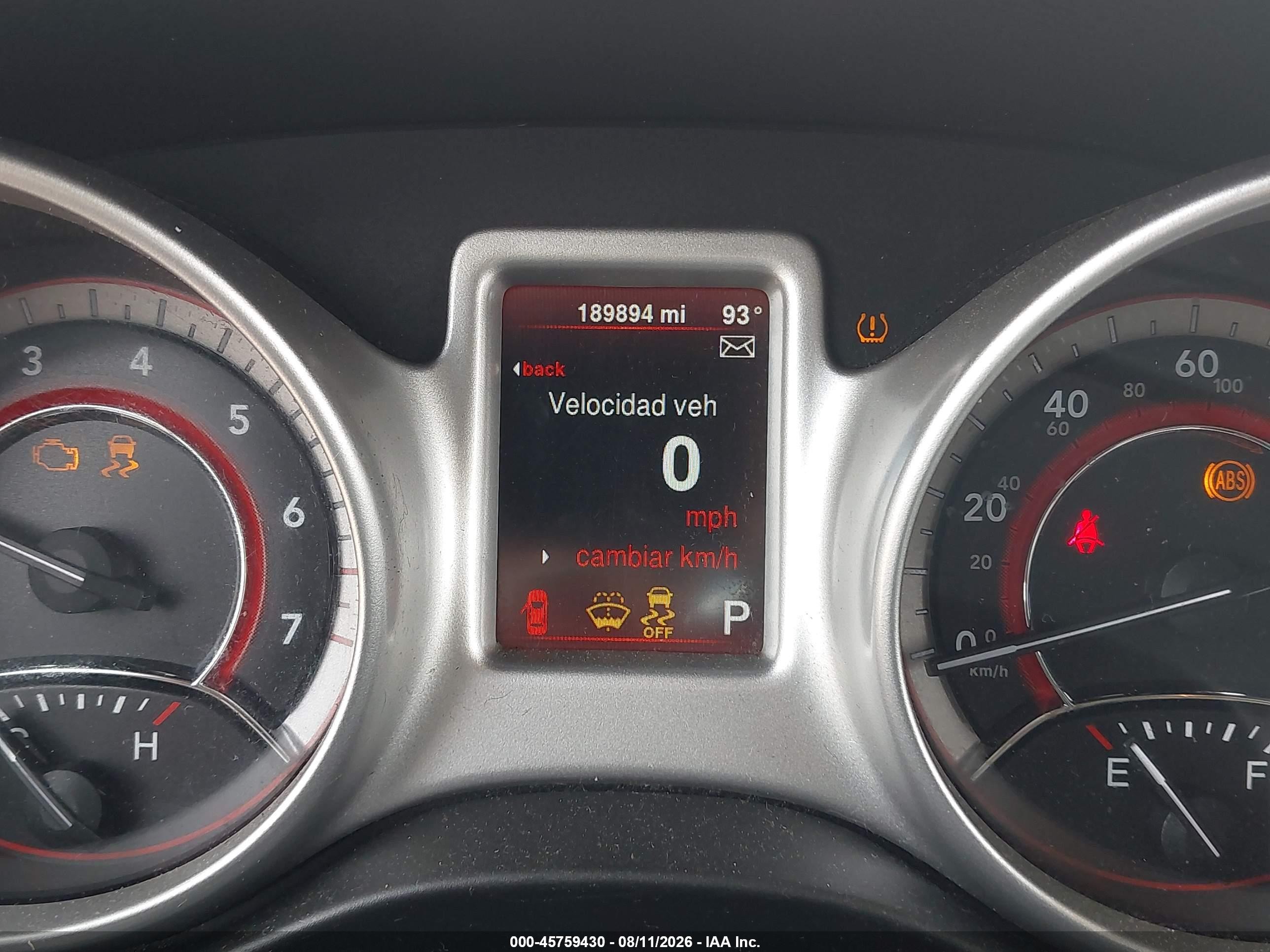 2014 Dodge Journey Se Red vin: 3C4PDDAG3ET205148