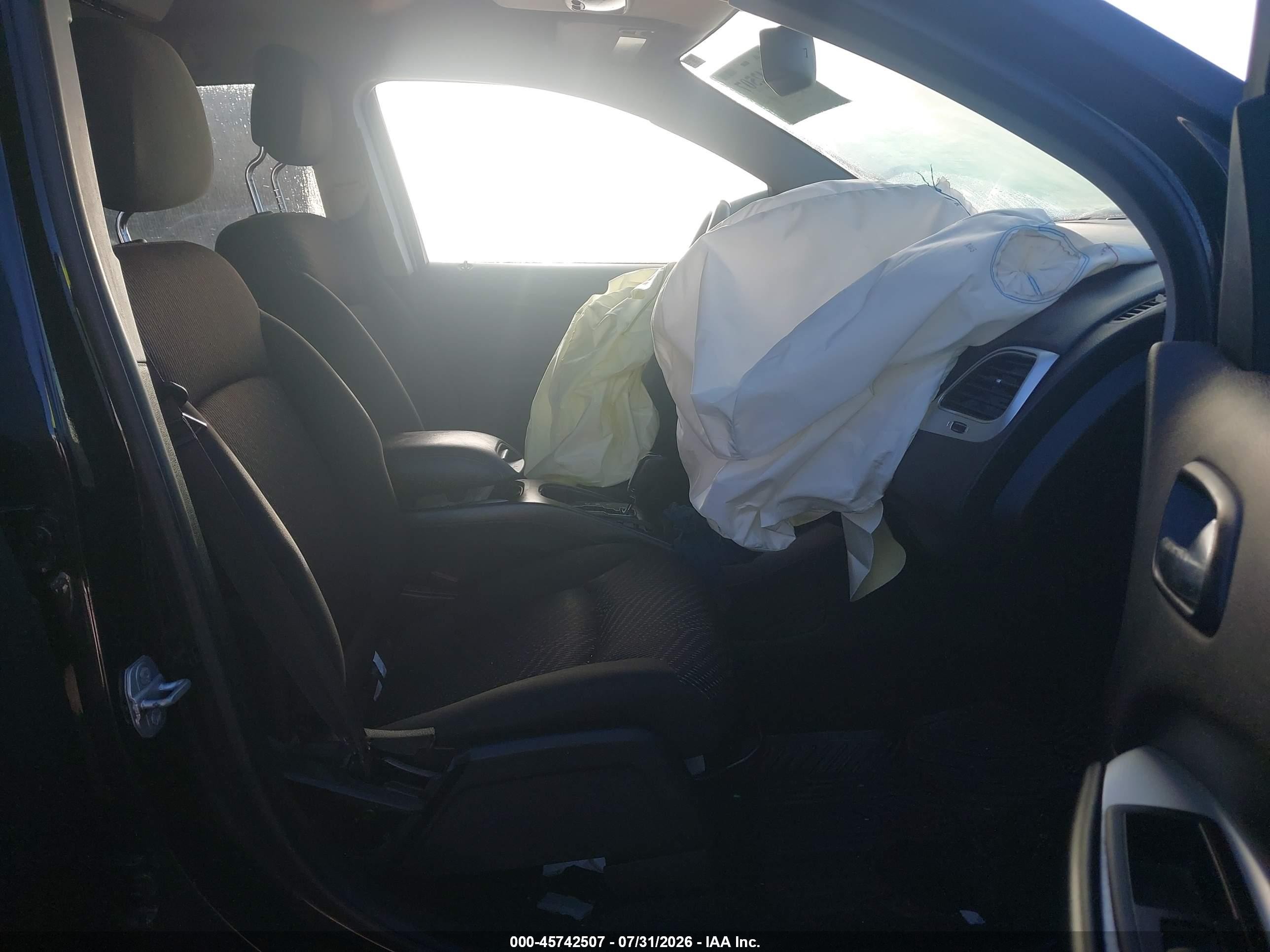 2015 Dodge Journey Se Black vin: 3C4PDDAG3FT574884