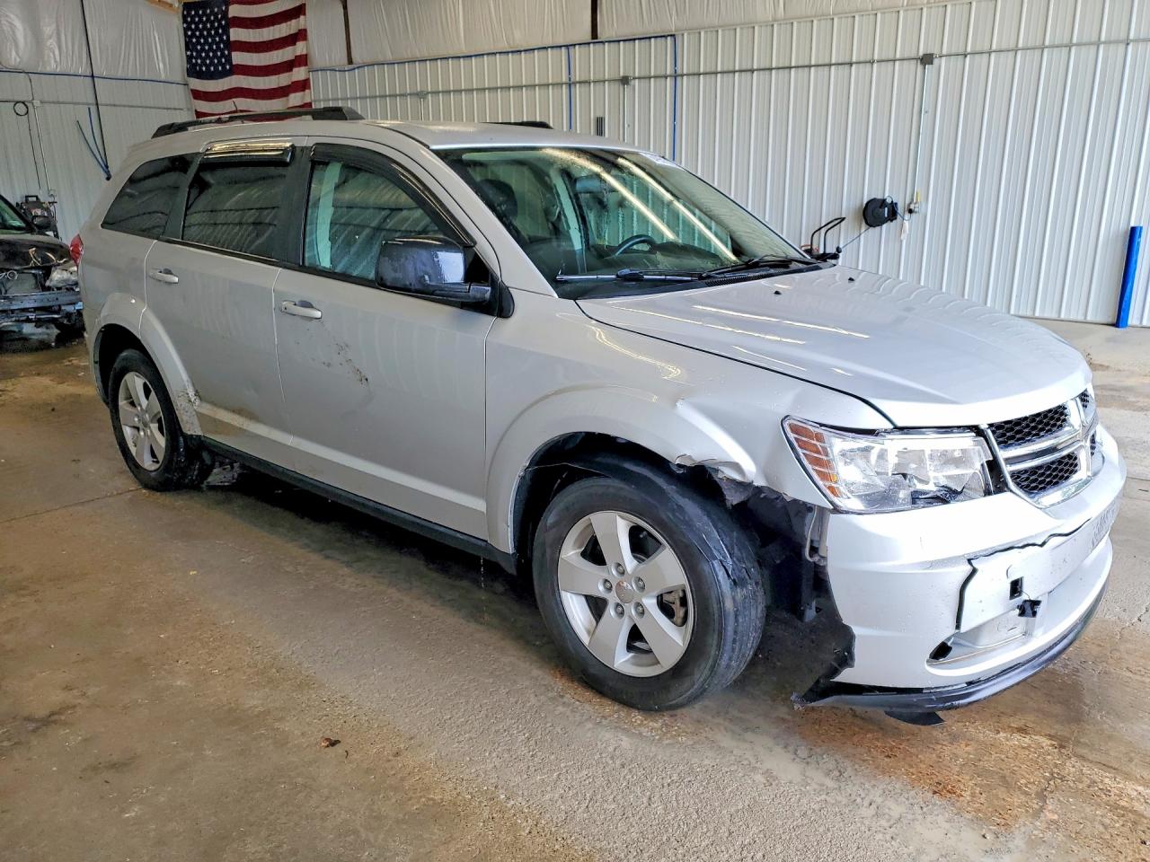 2014 Dodge Journey Se Silver vin: 3C4PDDAG4ET214618