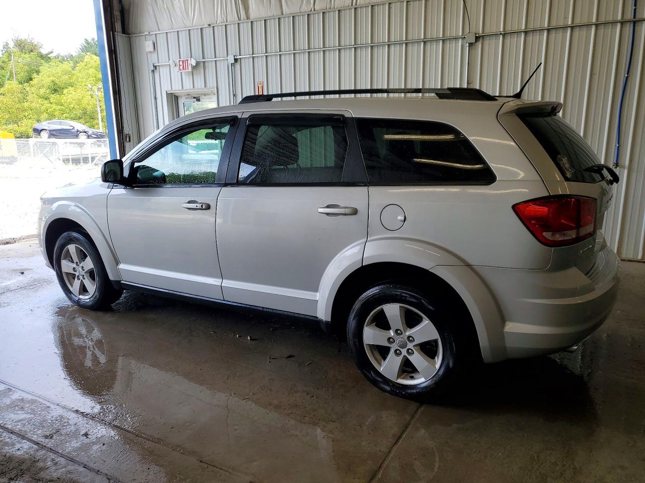 2014 Dodge Journey Se Silver vin: 3C4PDDAG4ET214618