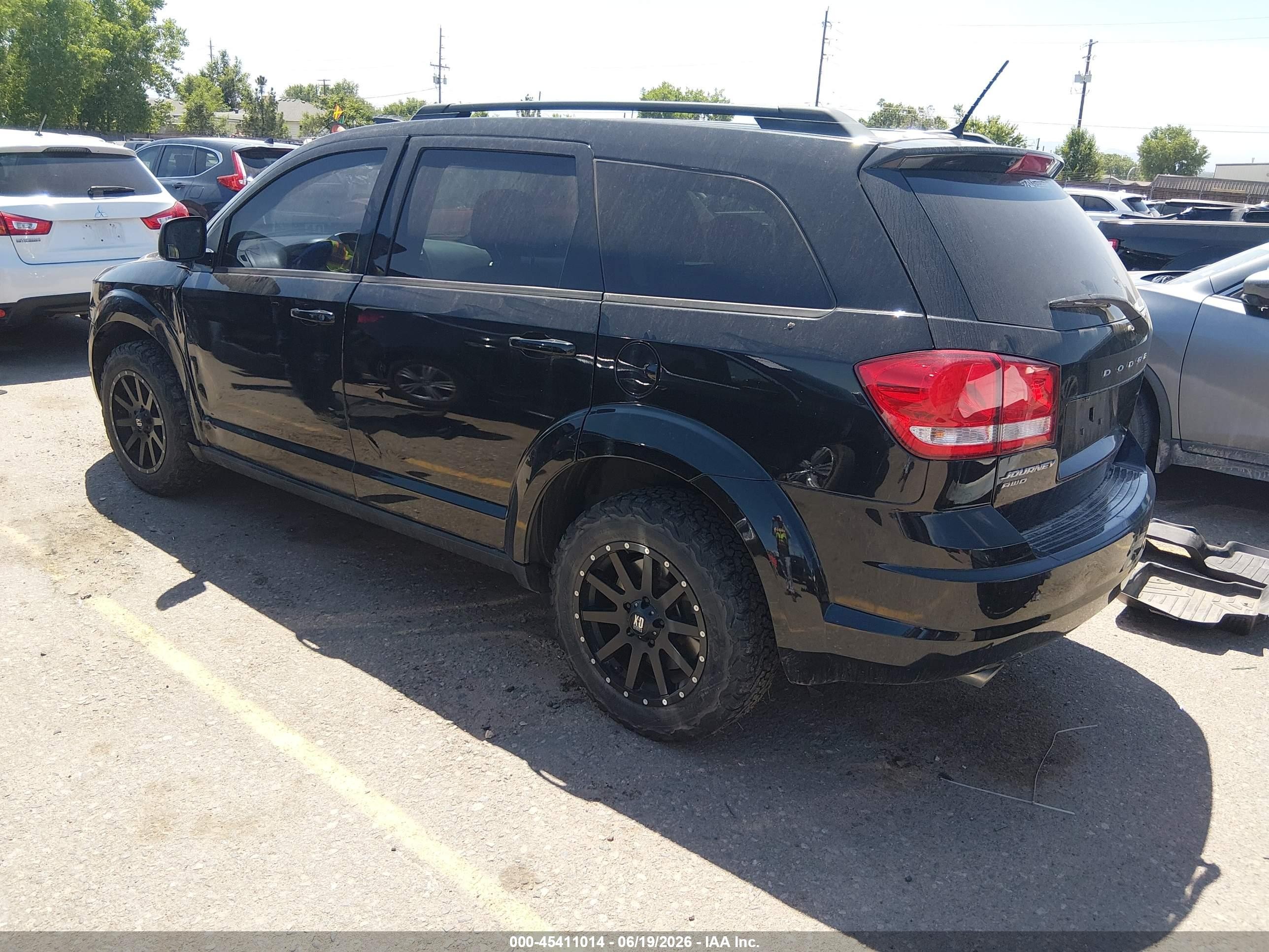 2014 Dodge Journey Se Black vin: 3C4PDDAG4ET220256