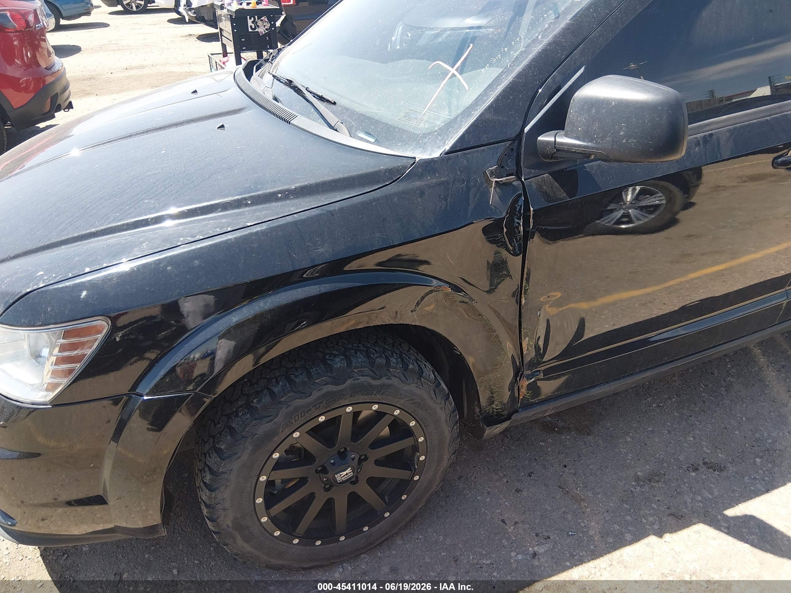 2014 Dodge Journey Se Black vin: 3C4PDDAG4ET220256