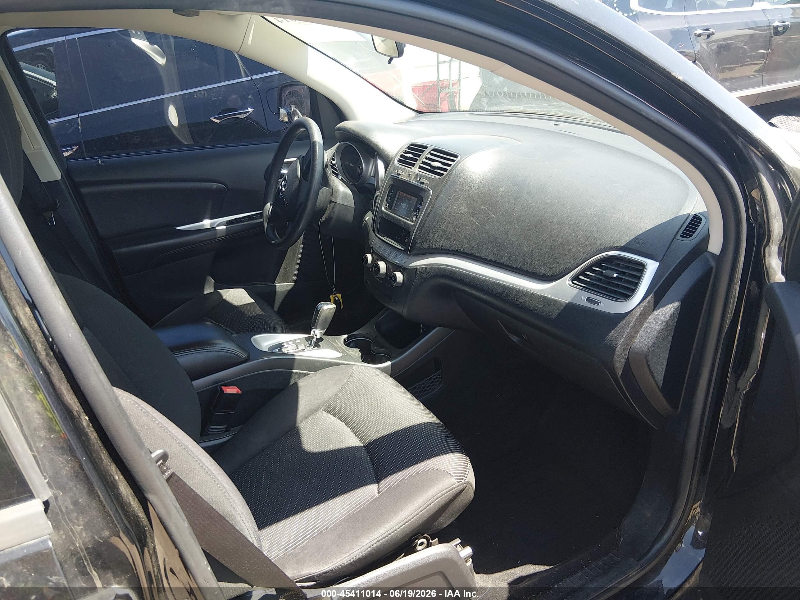 2014 Dodge Journey Se Black vin: 3C4PDDAG4ET220256