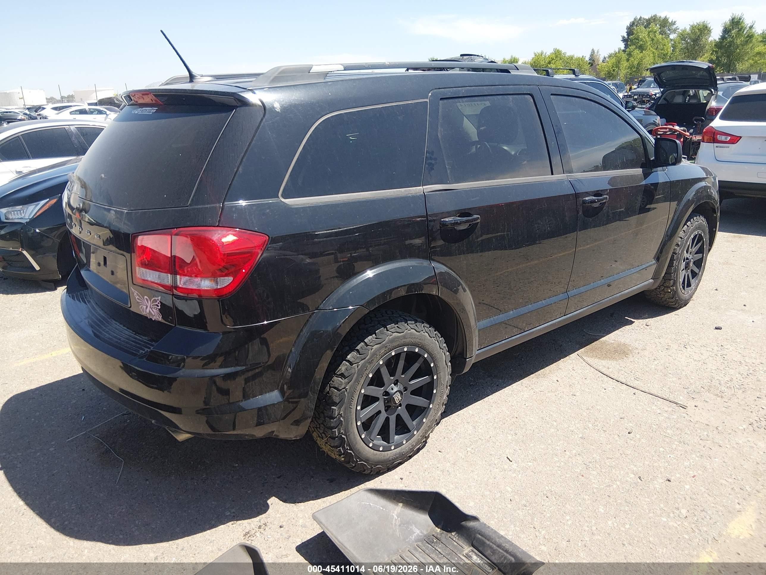 2014 Dodge Journey Se Black vin: 3C4PDDAG4ET220256