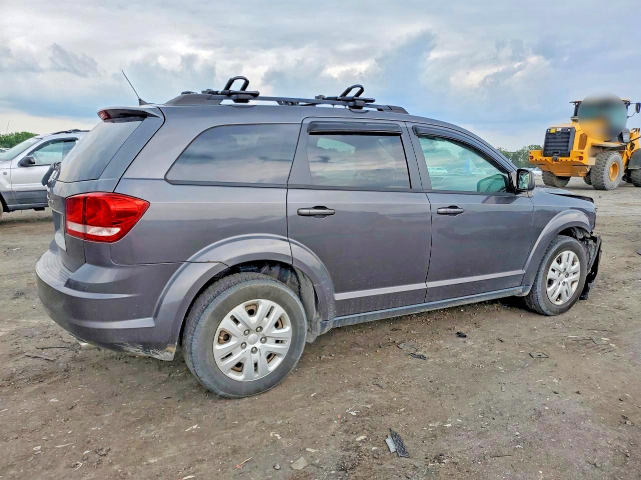 2015 Dodge Journey Se Gray vin: 3C4PDDAG4FT526908