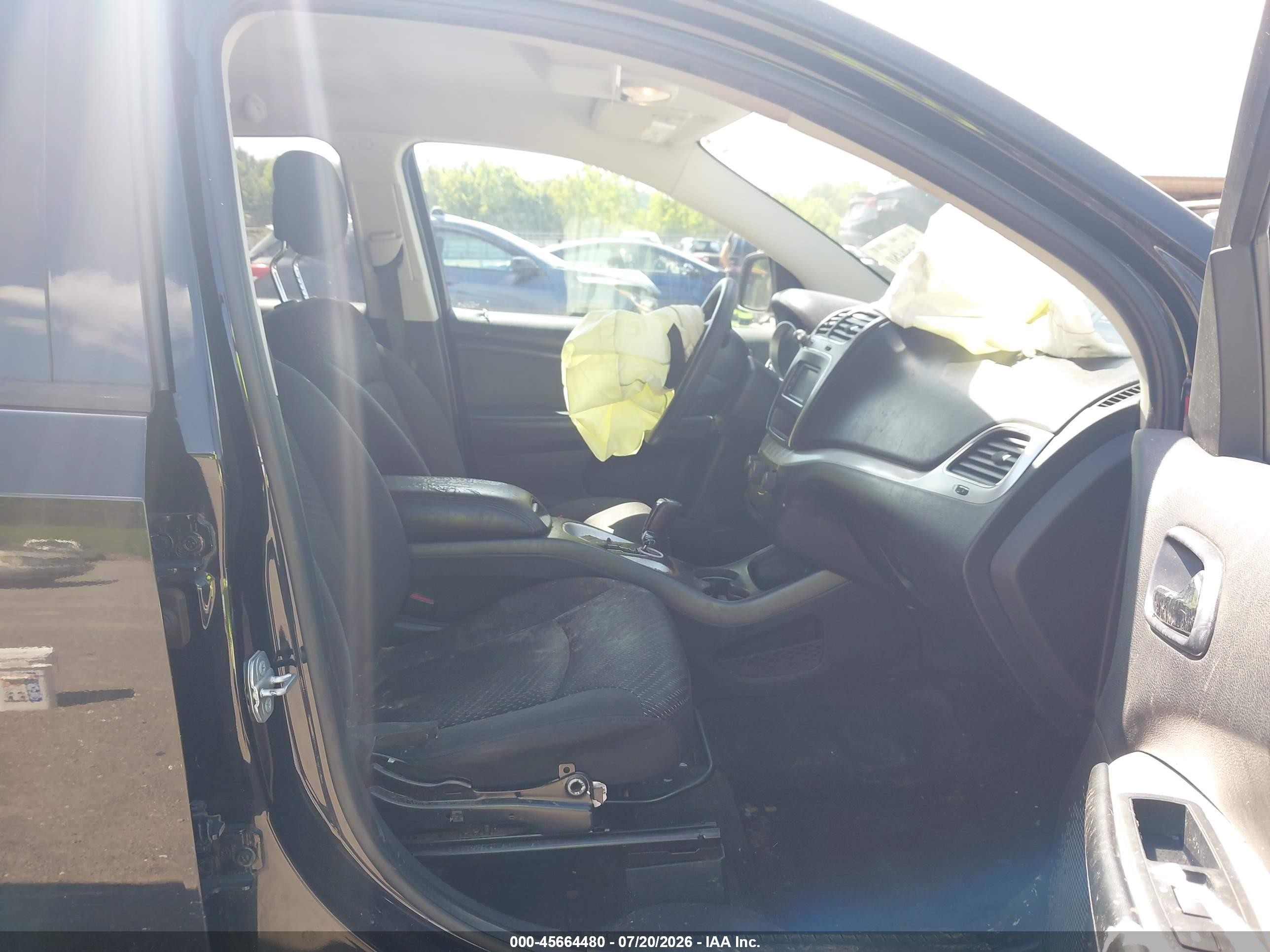 2015 Dodge Journey Se Черный vin: 3C4PDDAG4FT558032