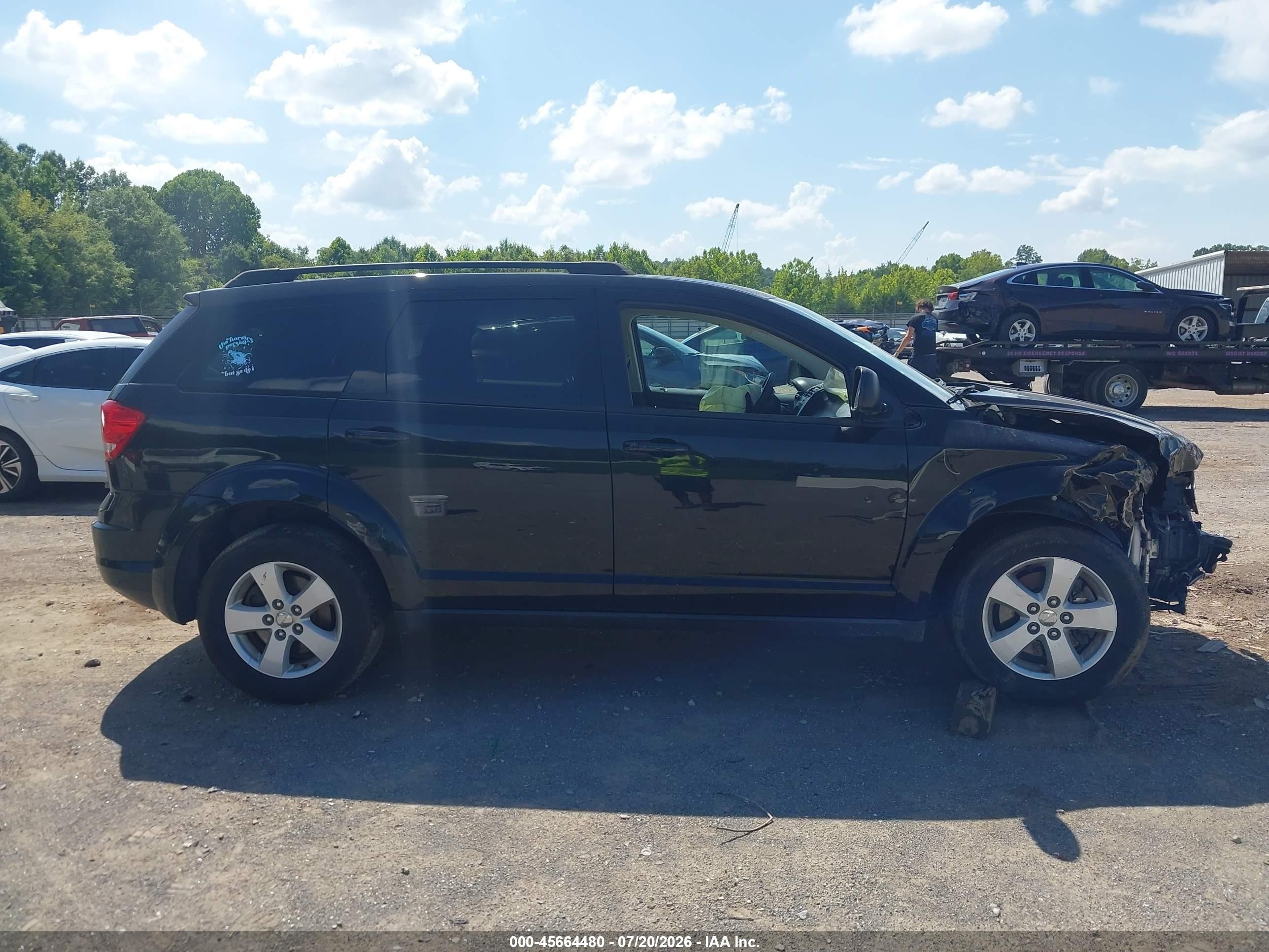 2015 Dodge Journey Se Черный vin: 3C4PDDAG4FT558032