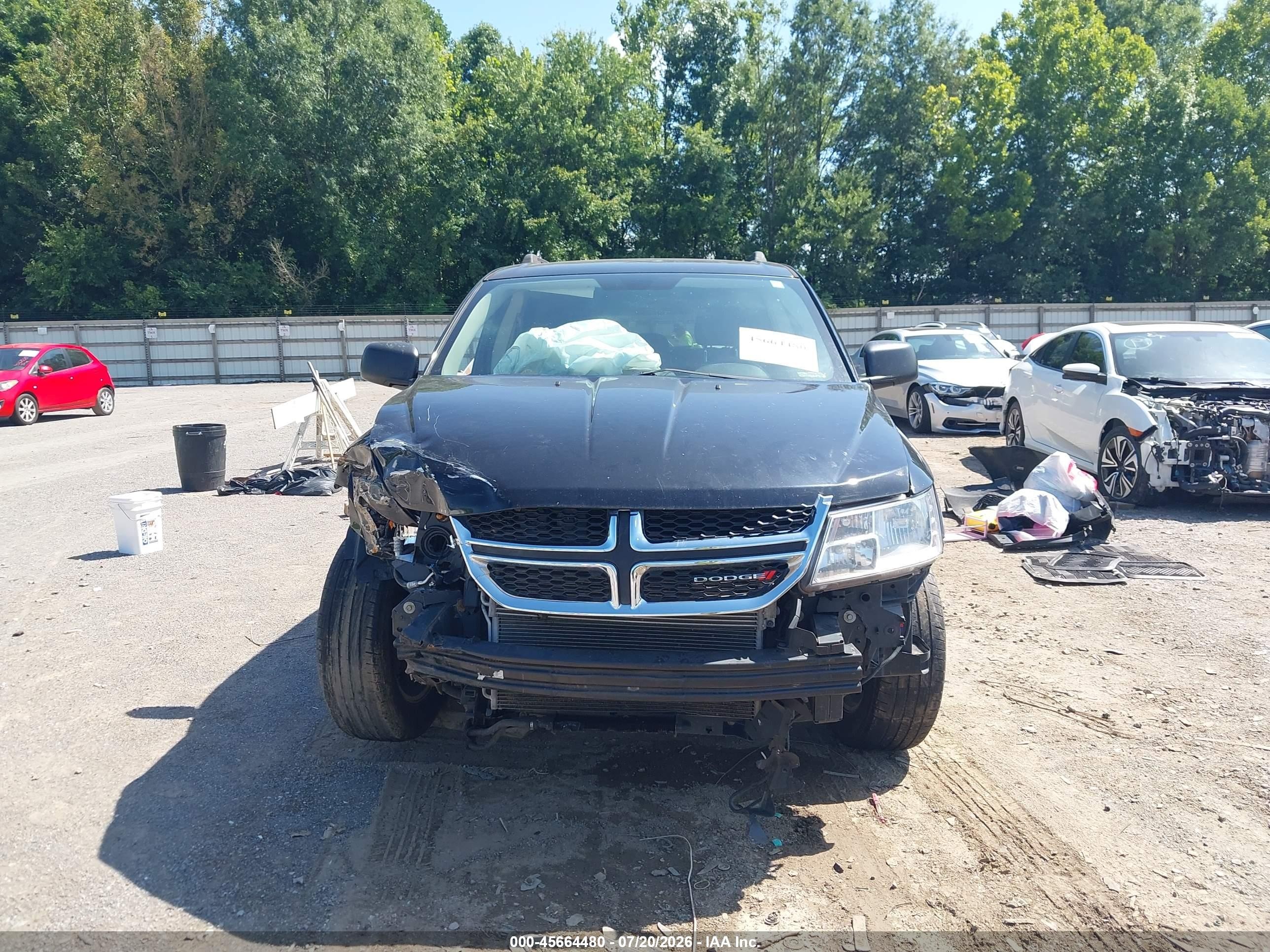 2015 Dodge Journey Se Черный vin: 3C4PDDAG4FT558032