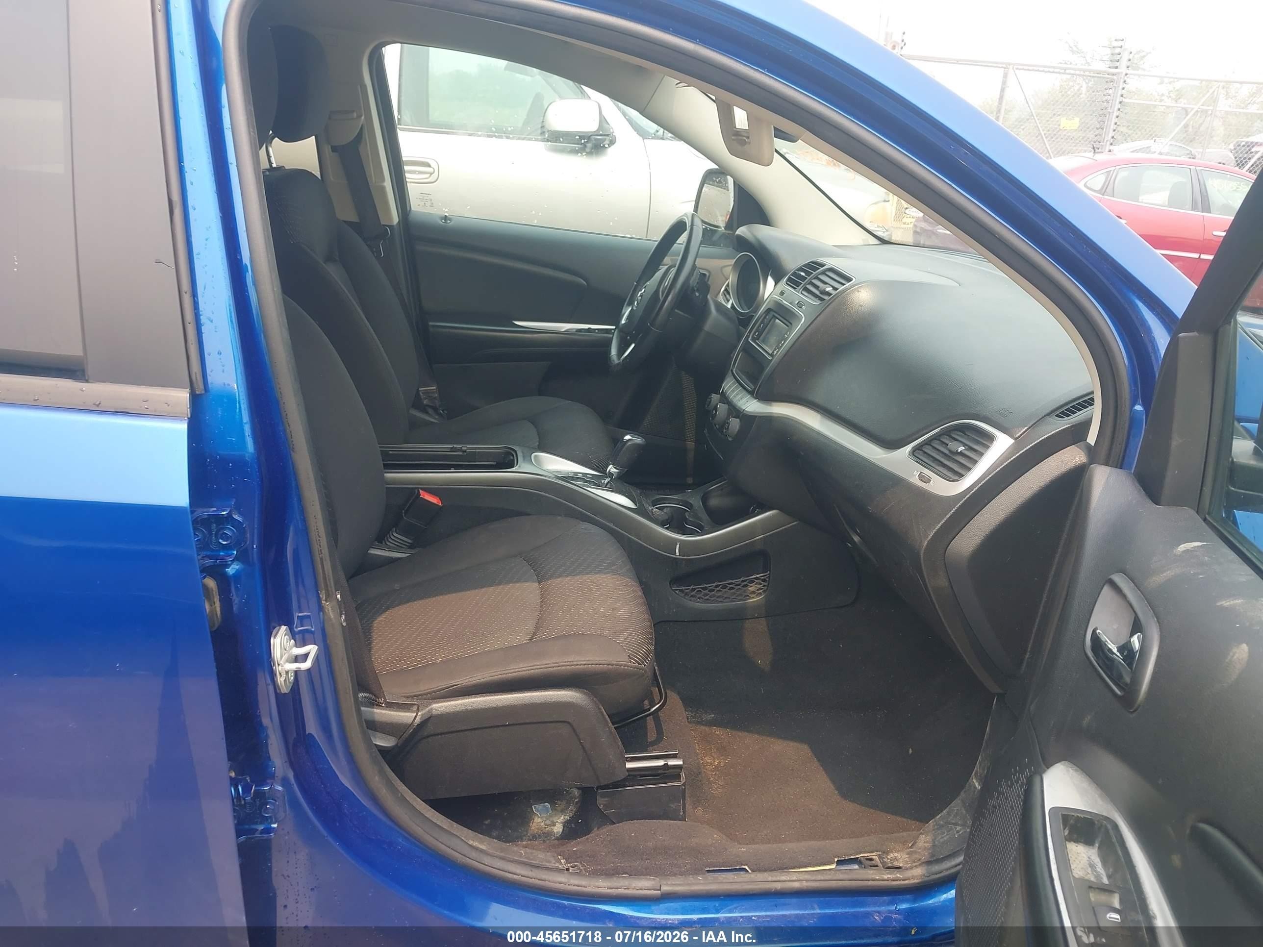 2015 Dodge Journey Se Синий vin: 3C4PDDAG4FT568107