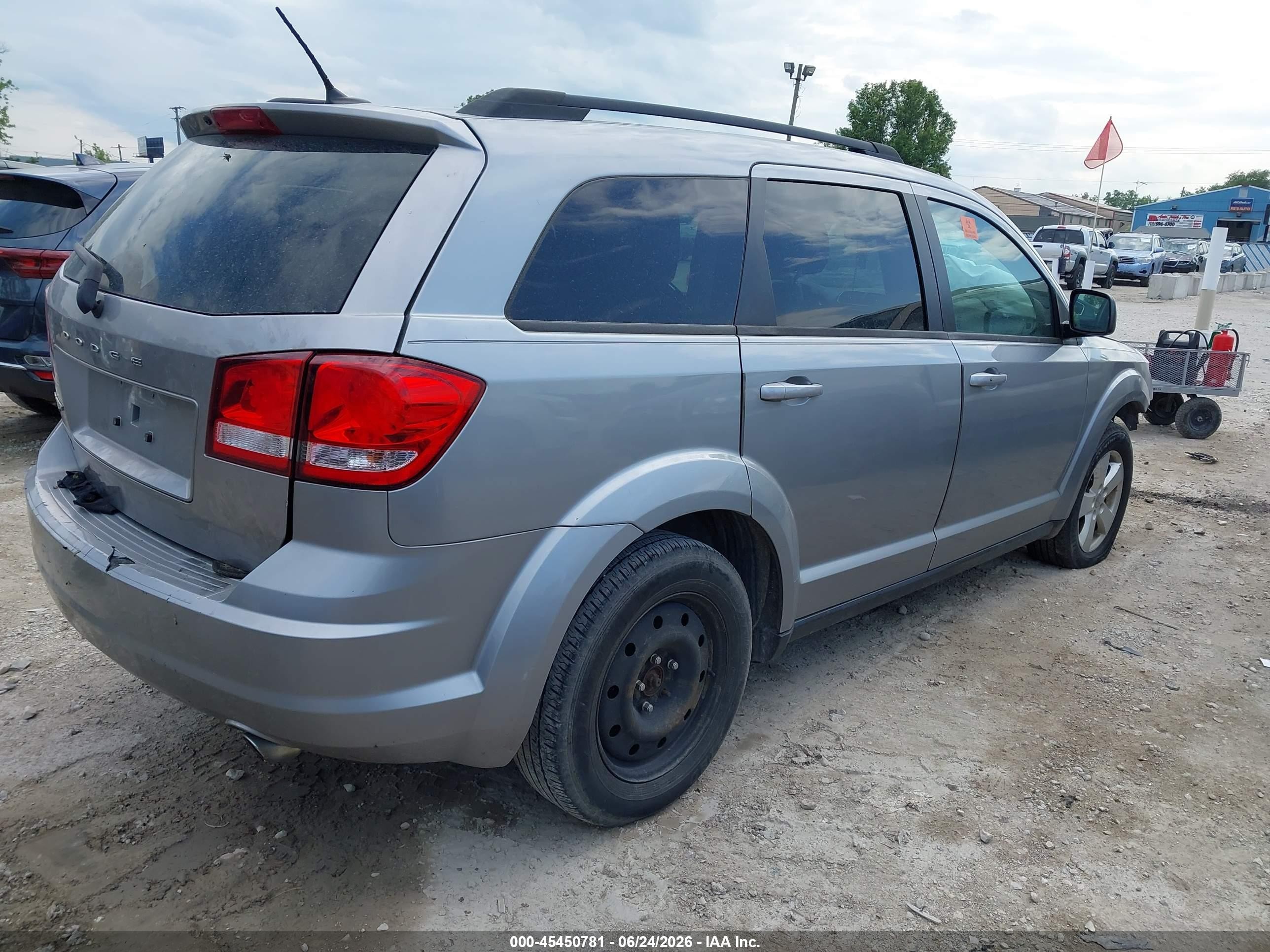 2015 Dodge Journey Se Gray vin: 3C4PDDAG4FT651360