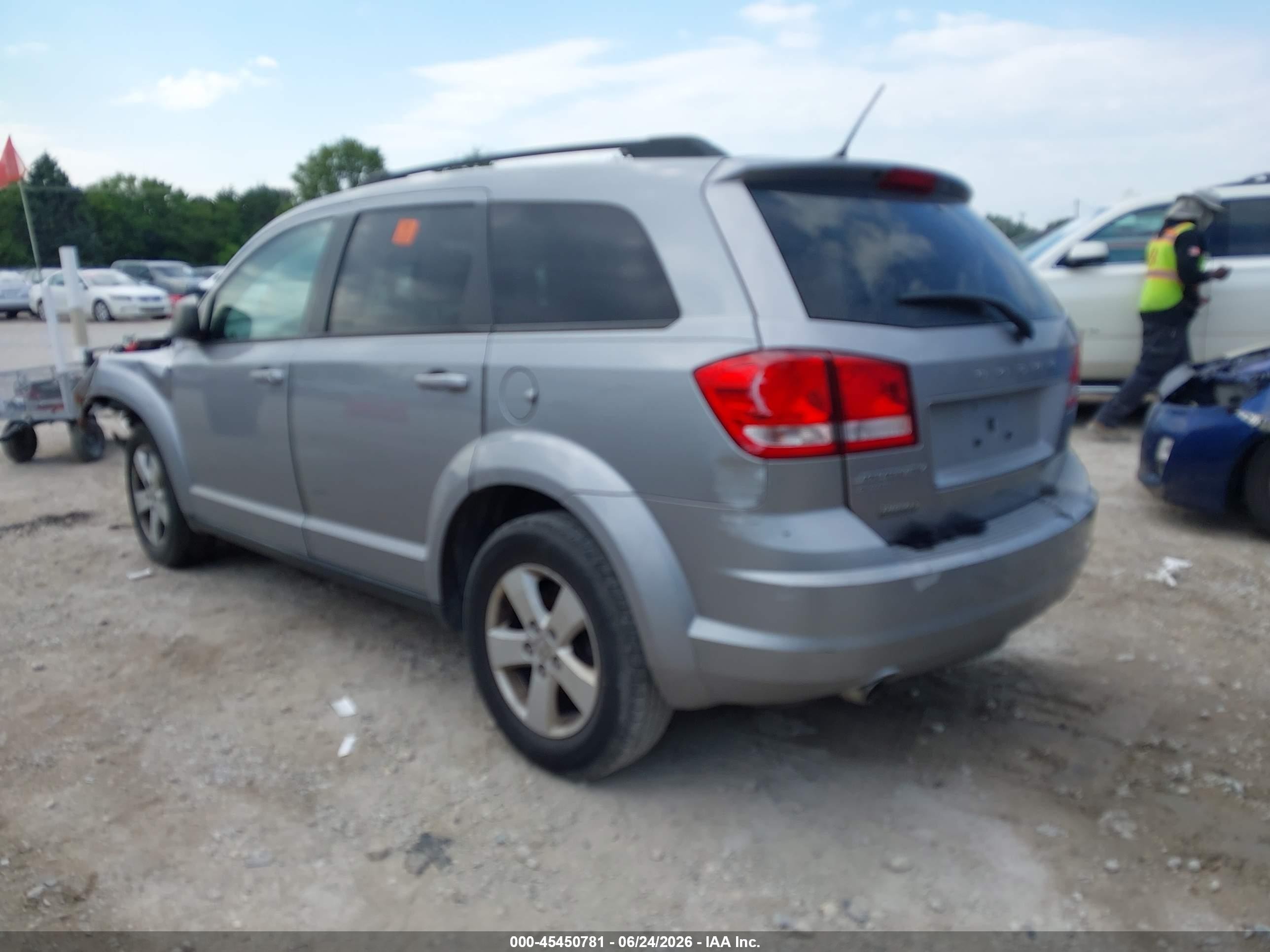 2015 Dodge Journey Se Gray vin: 3C4PDDAG4FT651360