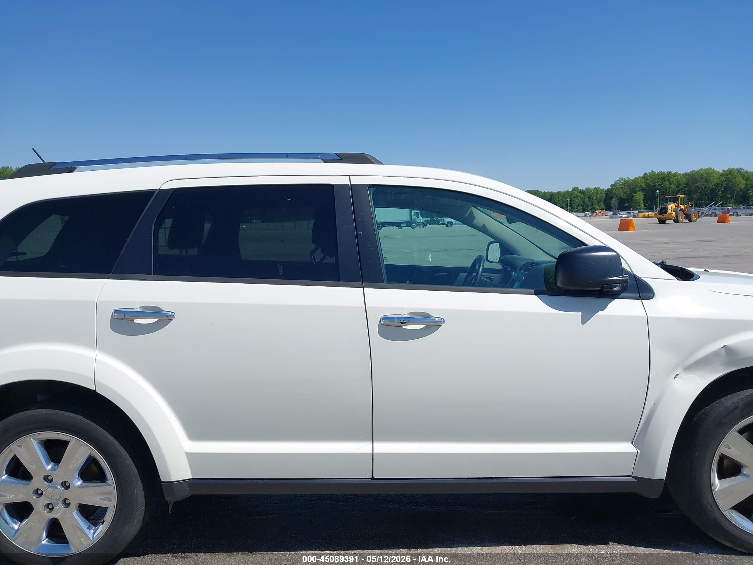 2015 Dodge Journey Se White vin: 3C4PDDAG5FT574630