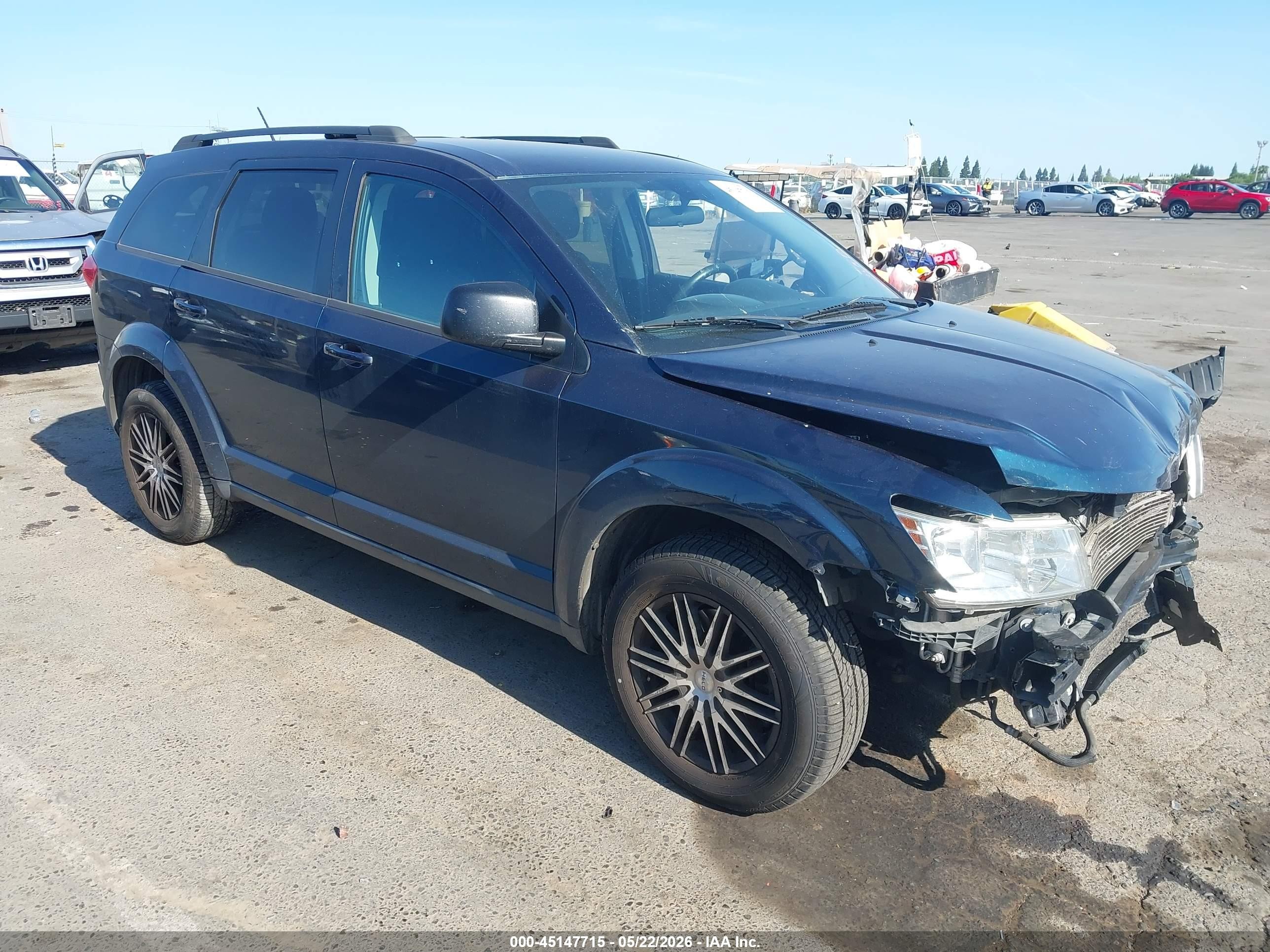2015 Dodge Journey Se Dark Blue vin: 3C4PDDAG6FT603035