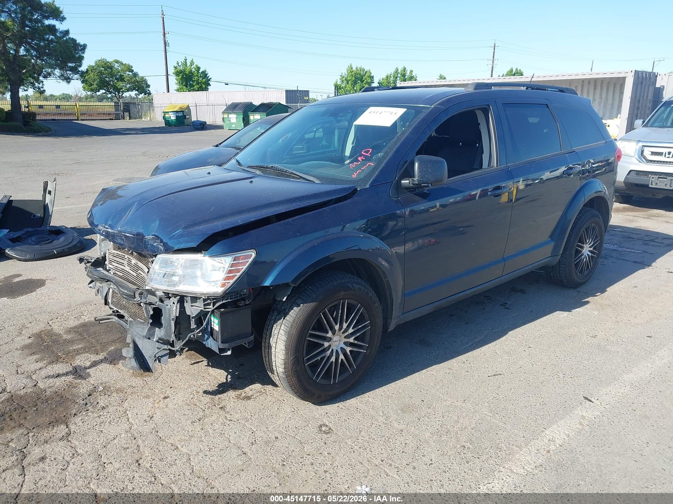 2015 Dodge Journey Se Dark Blue vin: 3C4PDDAG6FT603035