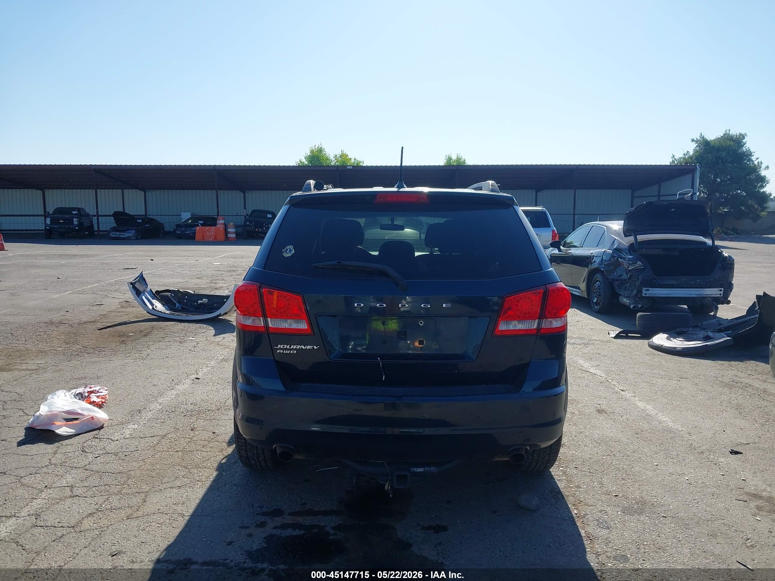 2015 Dodge Journey Se Dark Blue vin: 3C4PDDAG6FT603035