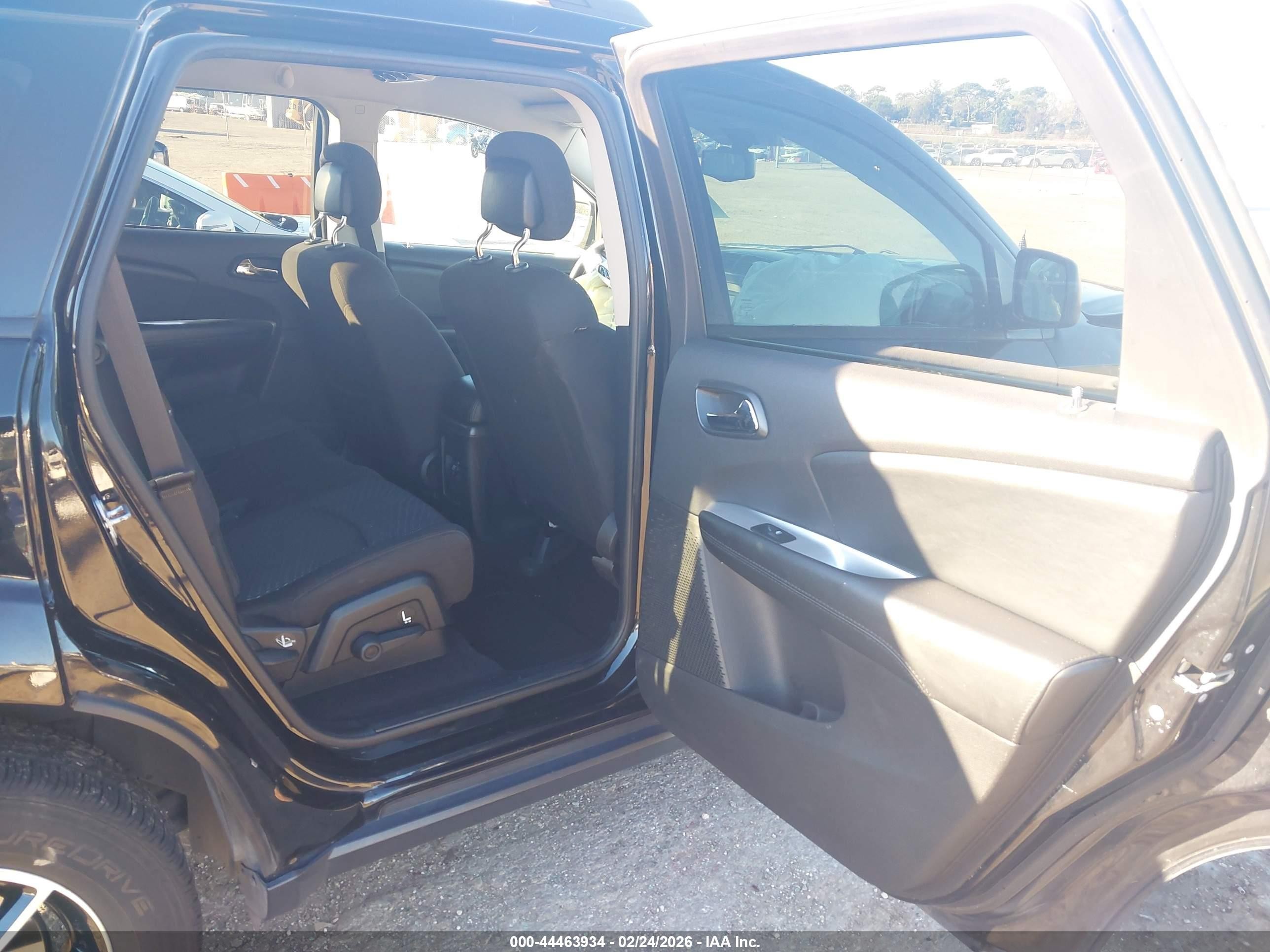 2017 Dodge Journey Se Awd Black vin: 3C4PDDAG7HT636533