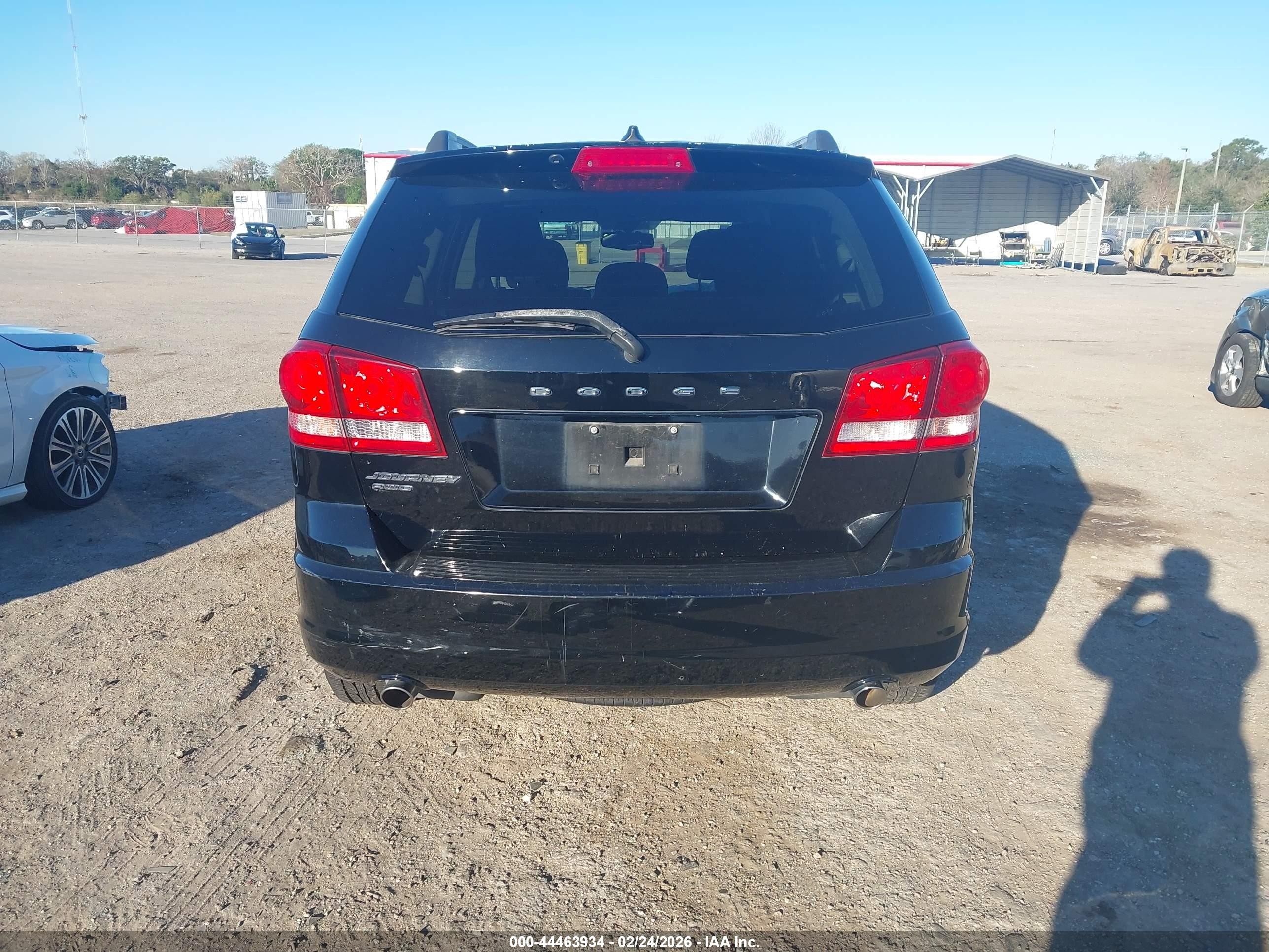 2017 Dodge Journey Se Awd Black vin: 3C4PDDAG7HT636533