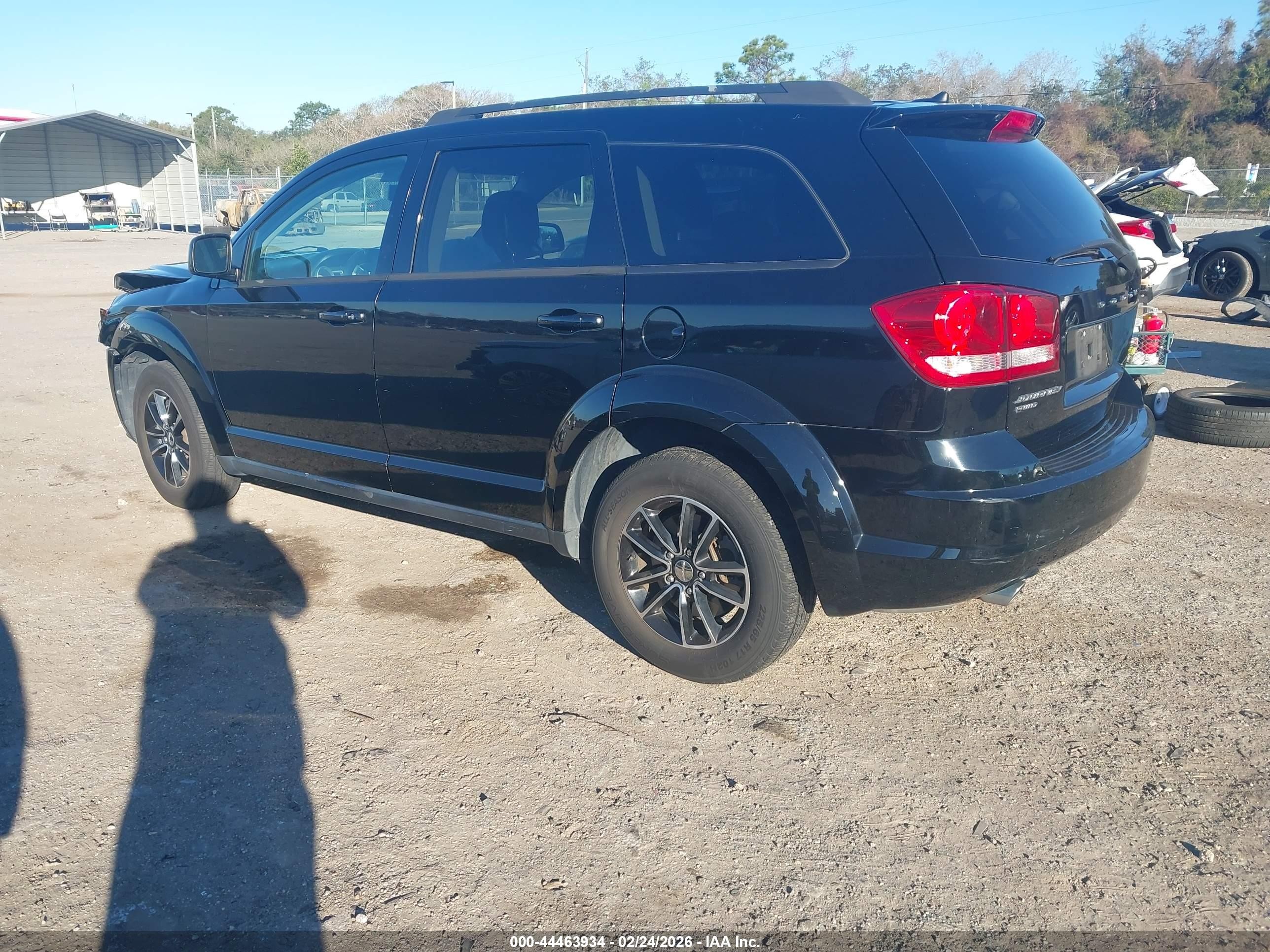 2017 Dodge Journey Se Awd Black vin: 3C4PDDAG7HT636533