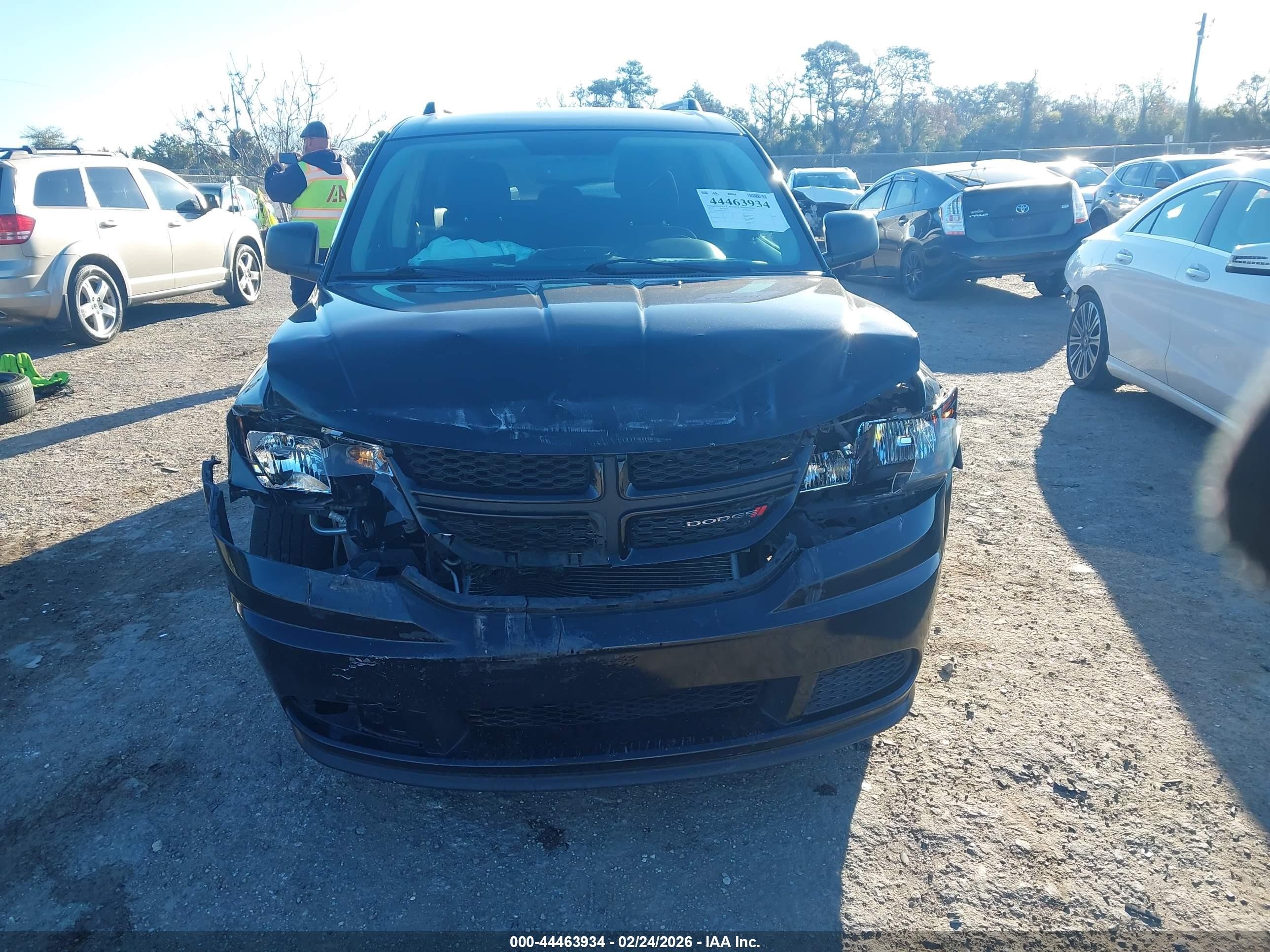 2017 Dodge Journey Se Awd Black vin: 3C4PDDAG7HT636533