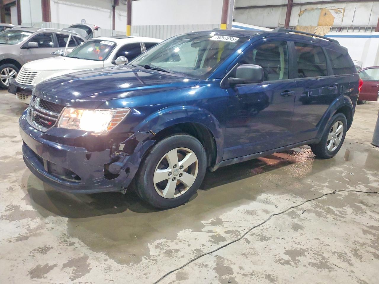 2015 Dodge Journey Se Blue vin: 3C4PDDAG8FT601075