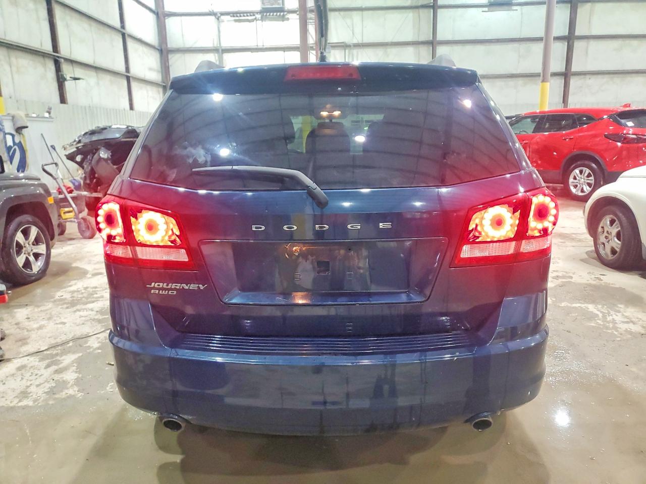 2015 Dodge Journey Se Blue vin: 3C4PDDAG8FT601075