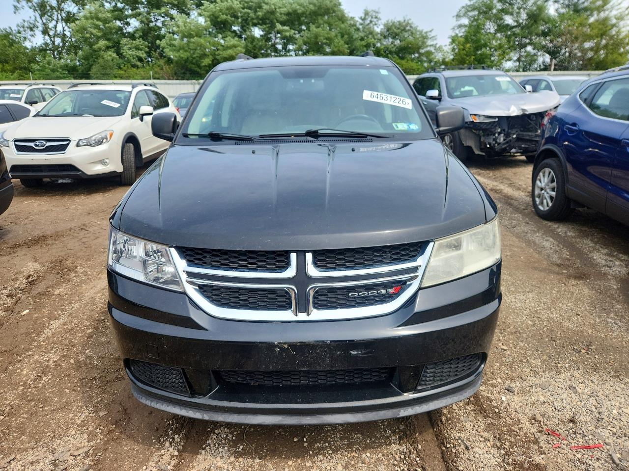 2014 Dodge Journey Se Black vin: 3C4PDDAGXET189093