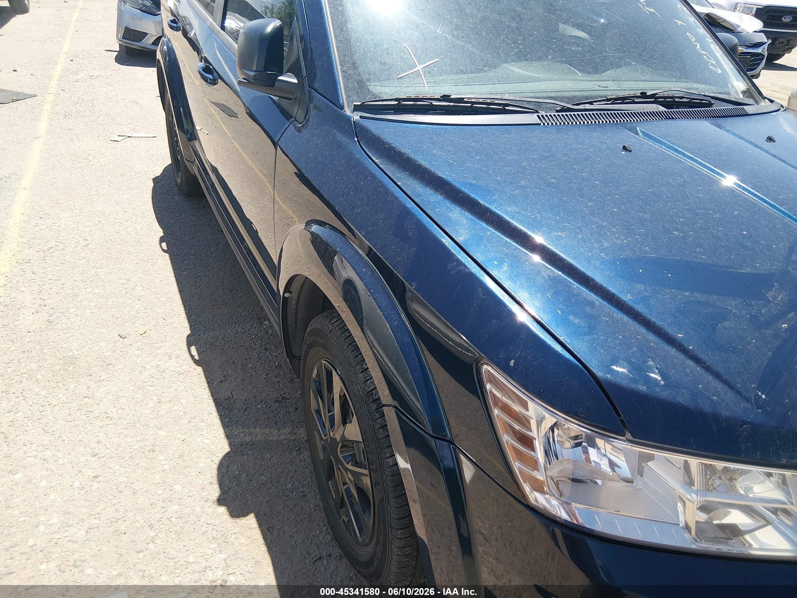 2014 Dodge Journey Se Blue vin: 3C4PDDAGXET221332