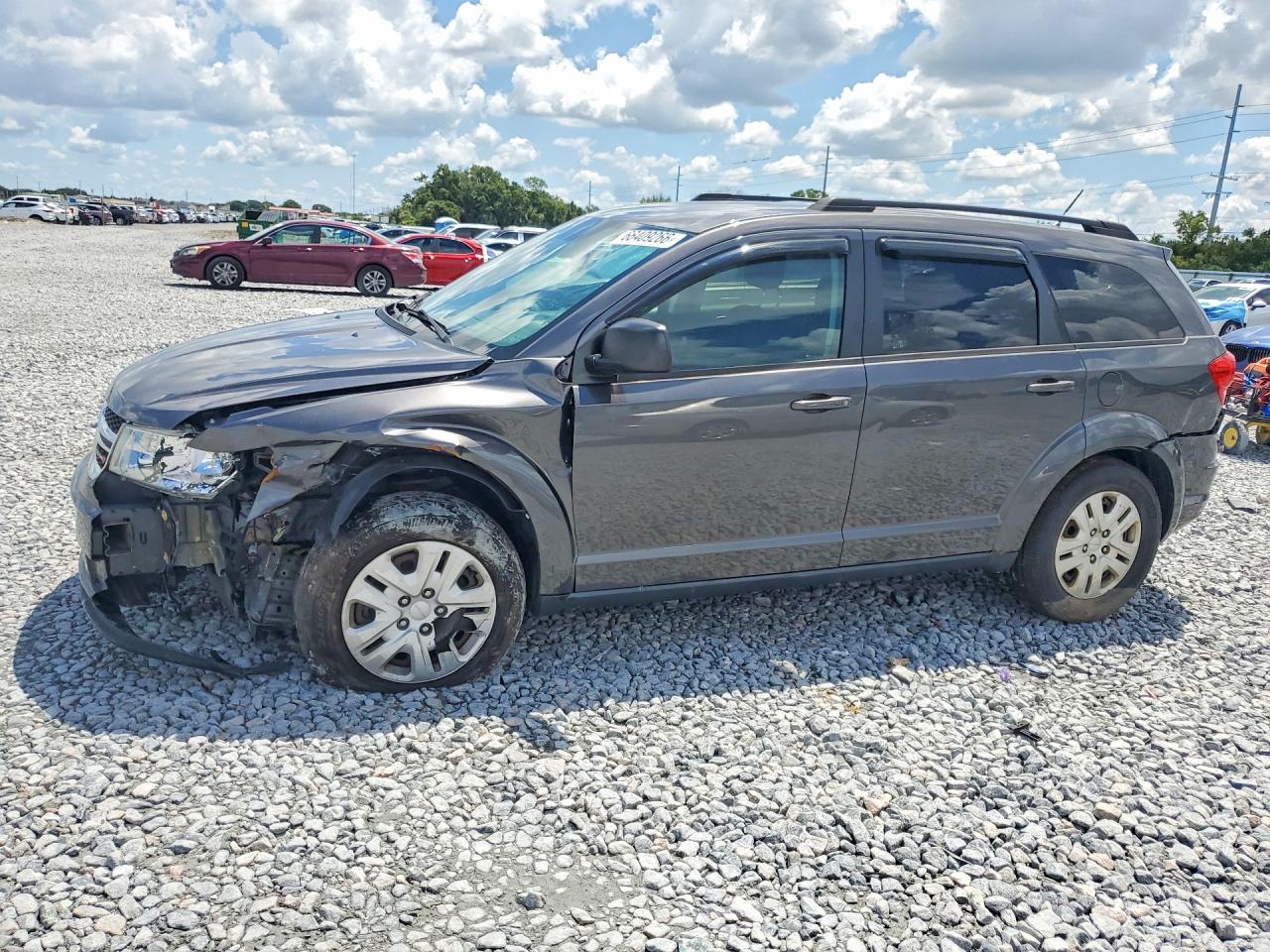 2015 Dodge Journey Se Gray vin: 3C4PDDAGXFT646387