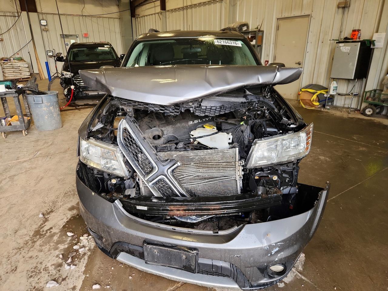 2013 Dodge Journey Sxt Gray vin: 3C4PDDBG0DT593209