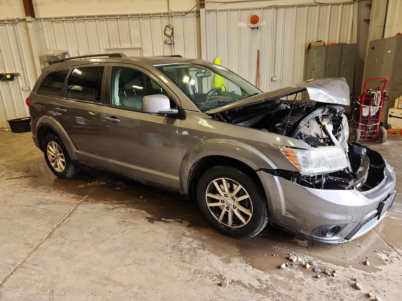 2013 Dodge Journey Sxt Gray vin: 3C4PDDBG0DT593209