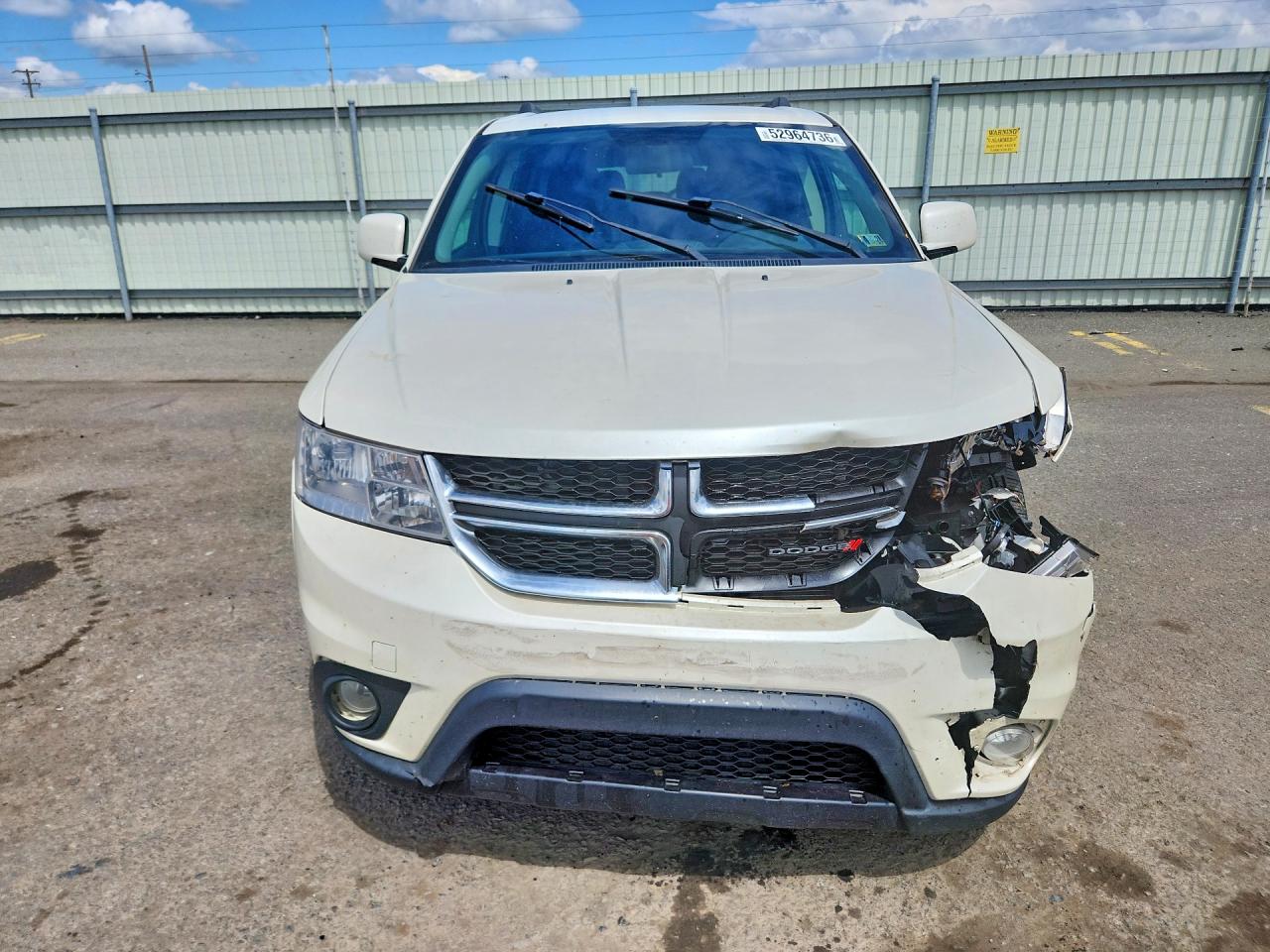2013 Dodge Journey Sxt White vin: 3C4PDDBG0DT706107