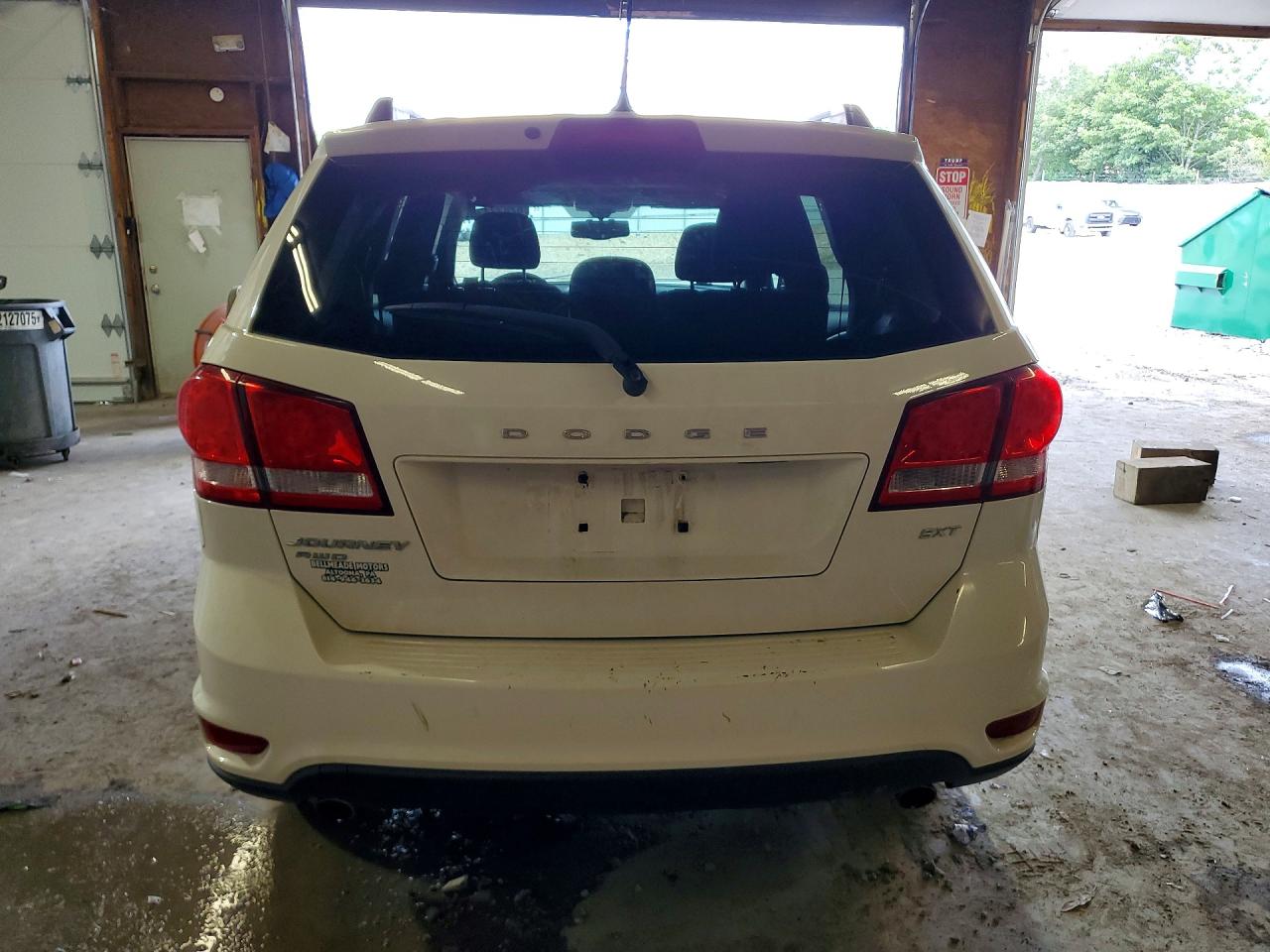 2014 Dodge Journey Sxt Белый vin: 3C4PDDBG0ET155839