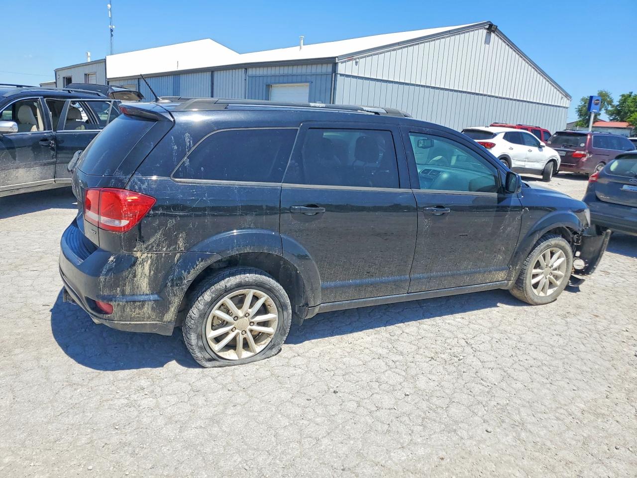2014 Dodge Journey Sxt Black vin: 3C4PDDBG0ET199694