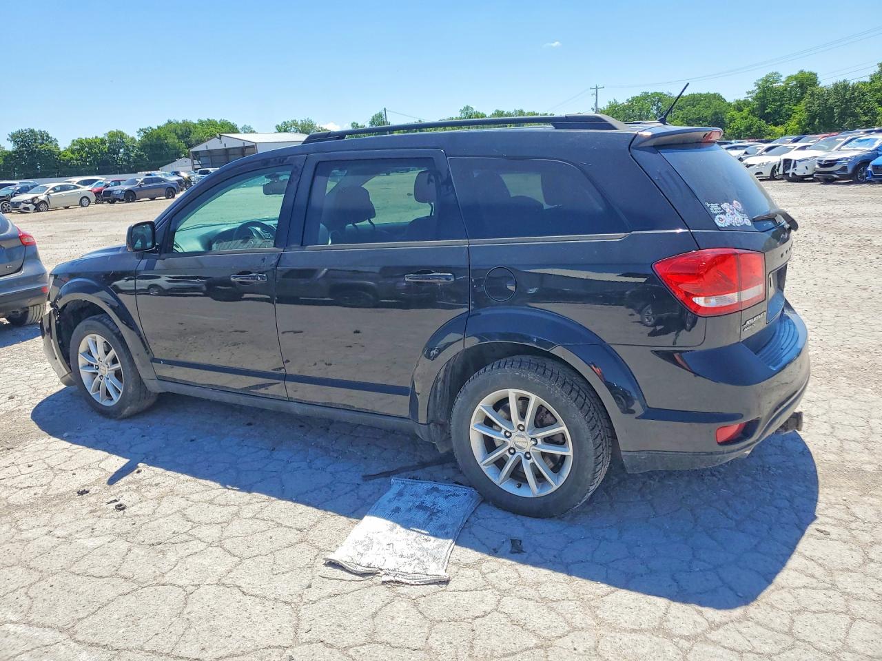 2014 Dodge Journey Sxt Black vin: 3C4PDDBG0ET199694