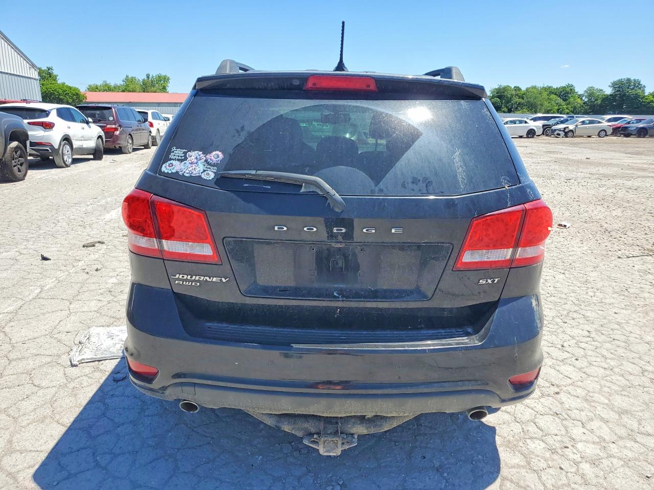 2014 Dodge Journey Sxt Black vin: 3C4PDDBG0ET199694