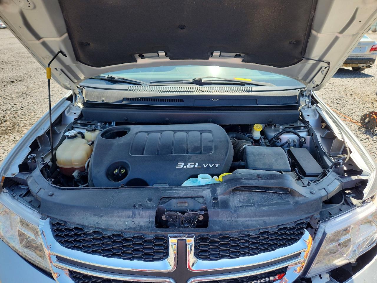 2014 Dodge Journey Sxt Silver vin: 3C4PDDBG0ET206143