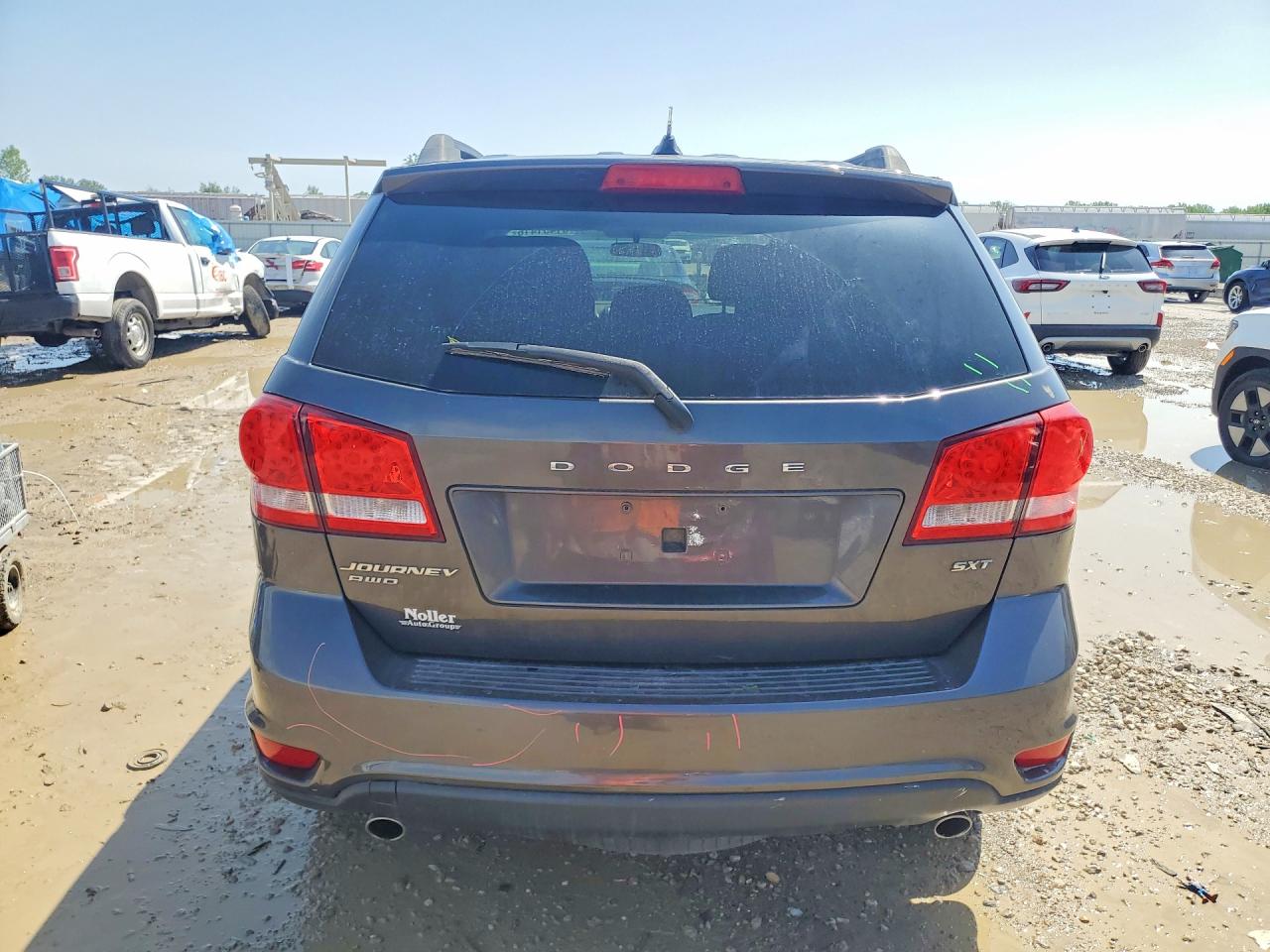 2016 Dodge Journey Sxt Gray vin: 3C4PDDBG0GT100908