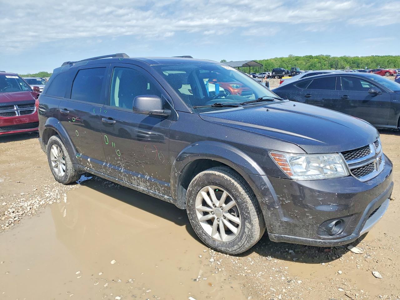 2016 Dodge Journey Sxt Gray vin: 3C4PDDBG0GT100908